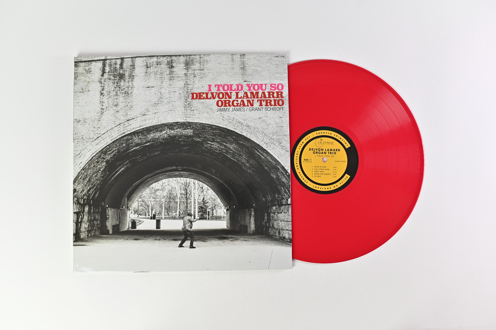 Delvon Lamarr Organ Trio - I Told You So on Colemine Ltd Opaque Red