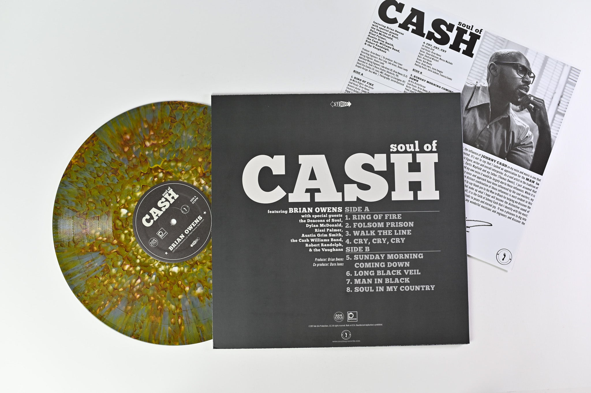 Brian Owens - Soul Of Cash on Soul Step Ltd Wax Mage Insanity Variant Reissue