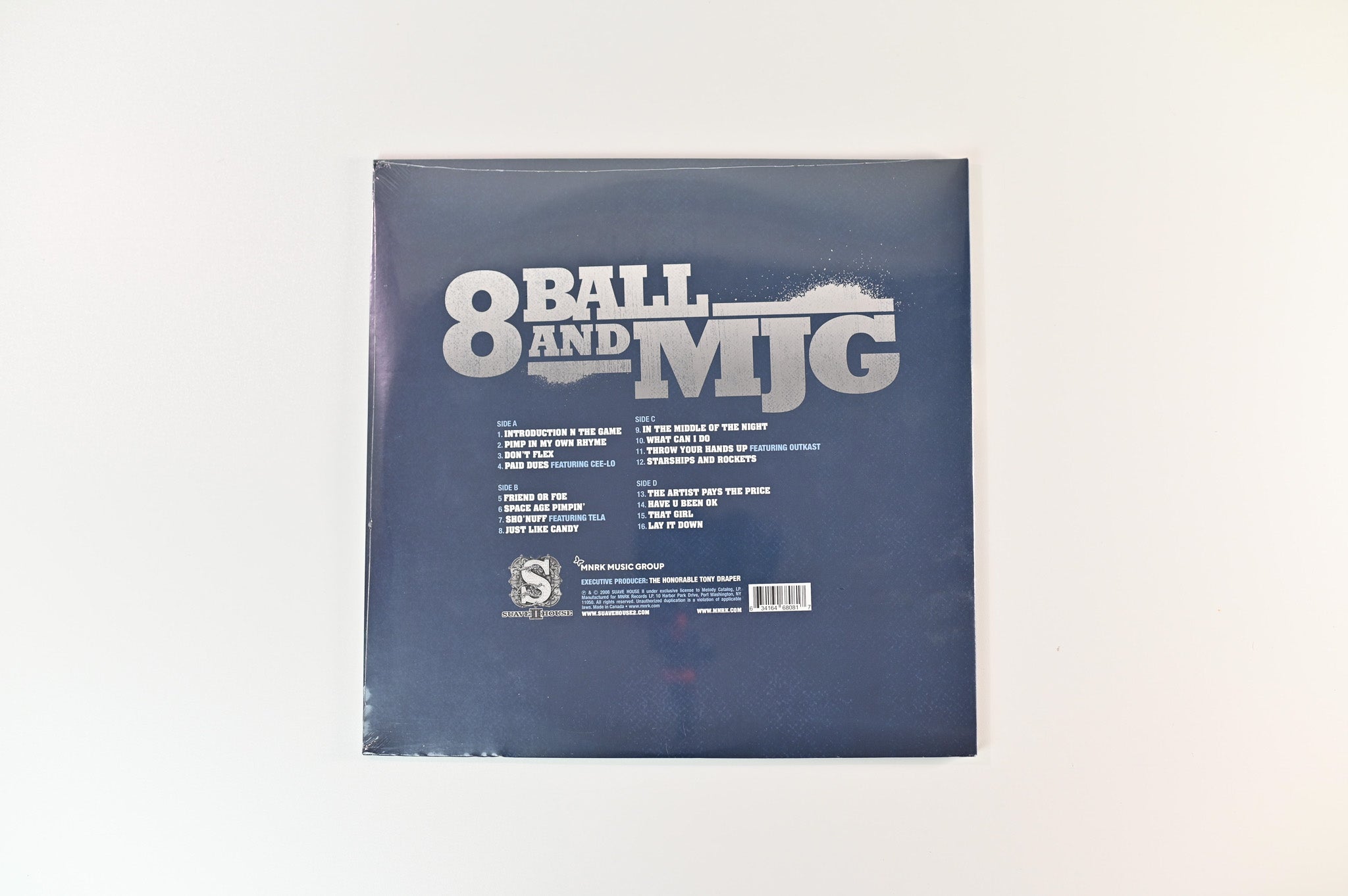 Eightball & M.J.G. - We Are The South (Greatest Hits) on MNRK RSD BF 2022 Ltd Silver/Blue Reissue Sealed