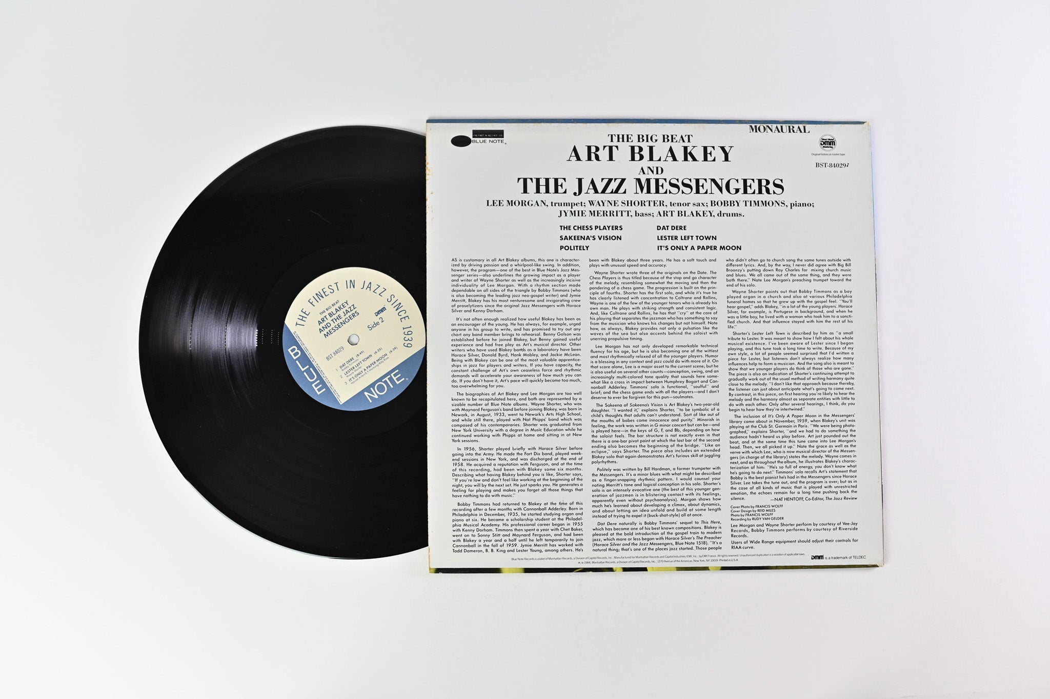 Art Blakey & The Jazz Messengers - The Big Beat on Blue Note DMM Reissue