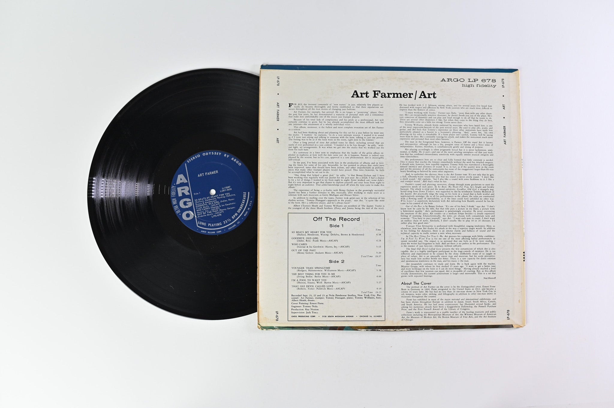 Art Farmer - Art on Argo Stereo