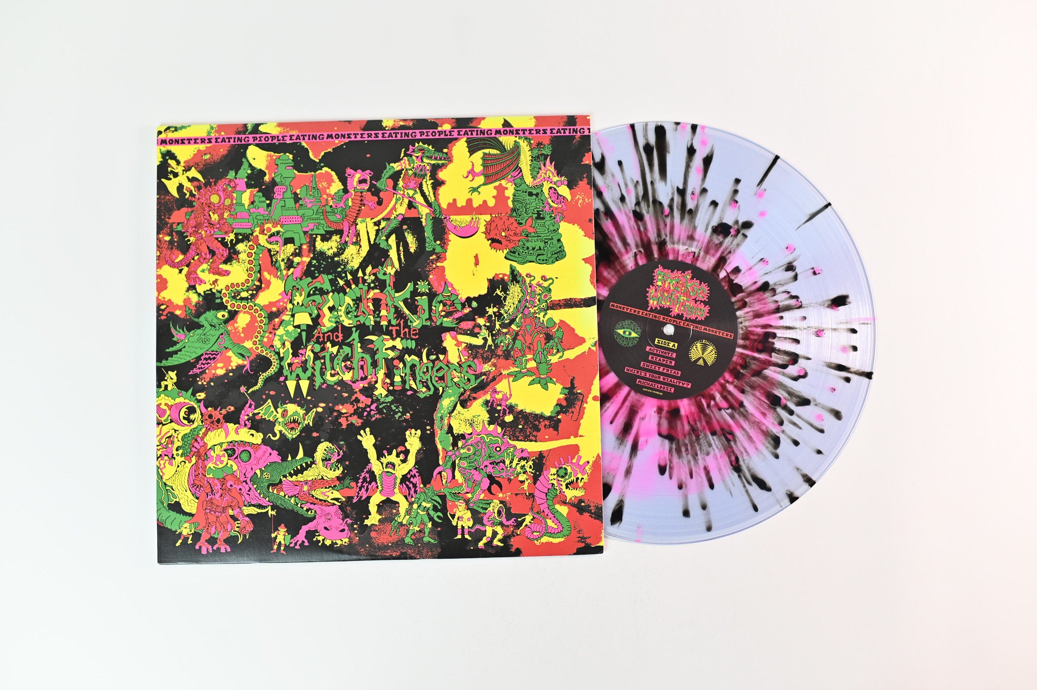 Frankie And The Witch Fingers - Monsters Eating People Eating Monsters...on Greenway Records Ltd. Monsters Blood Vinyl