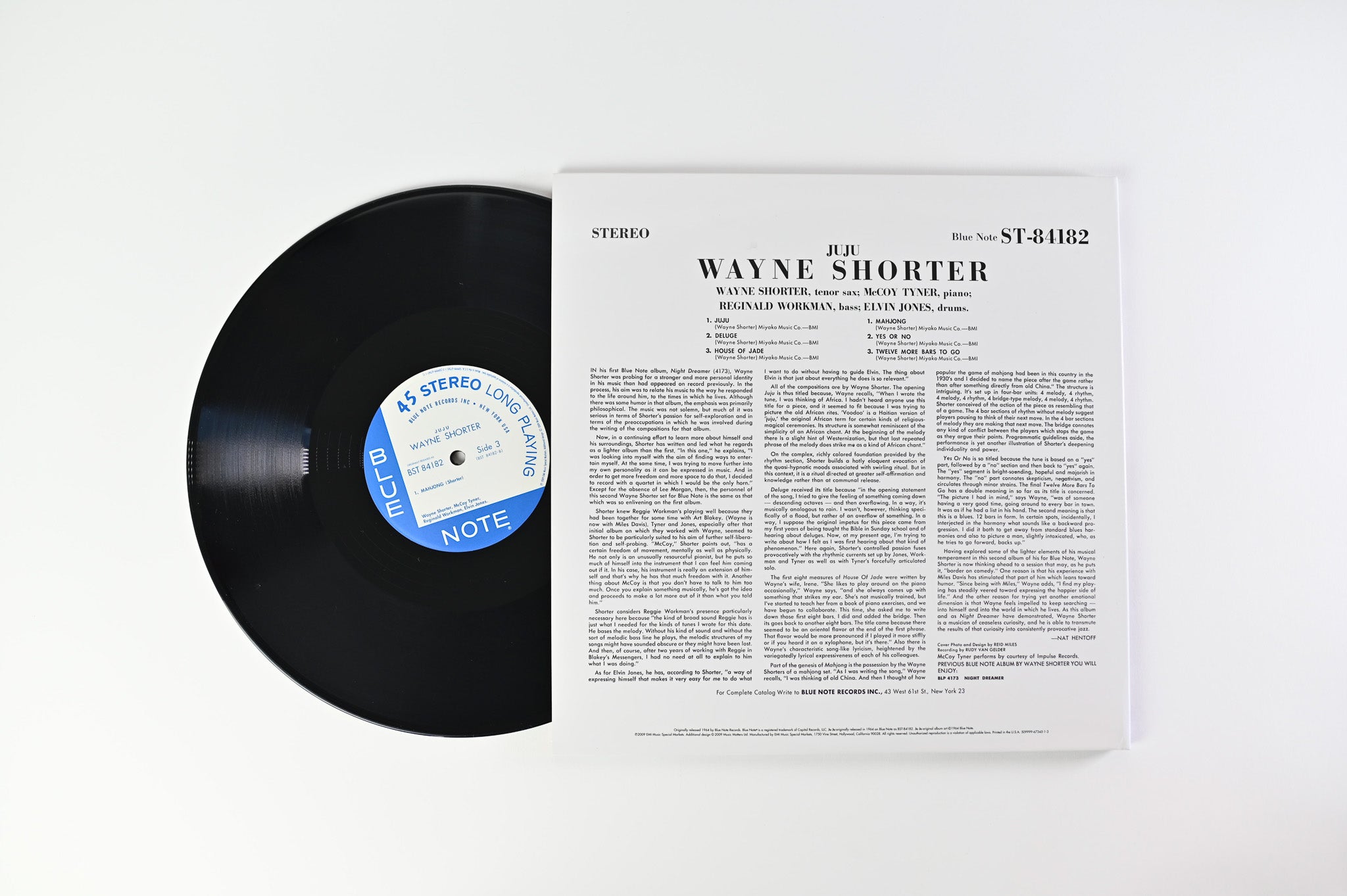 Wayne Shorter - Juju on Blue Note Music Matters Ltd Reissue 45 RPM