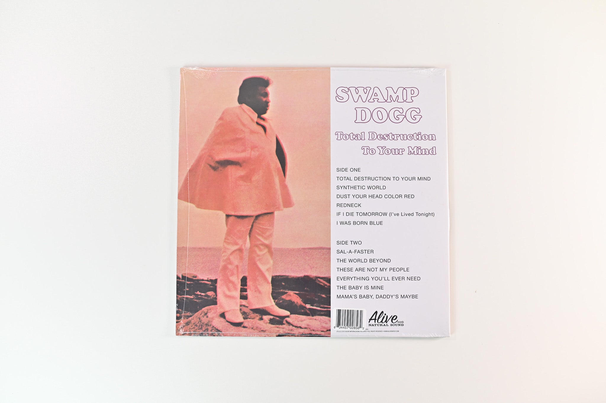 Swamp Dogg - Total Destruction To Your Mind on Alive Records Purple Vinyl Reissue Sealed