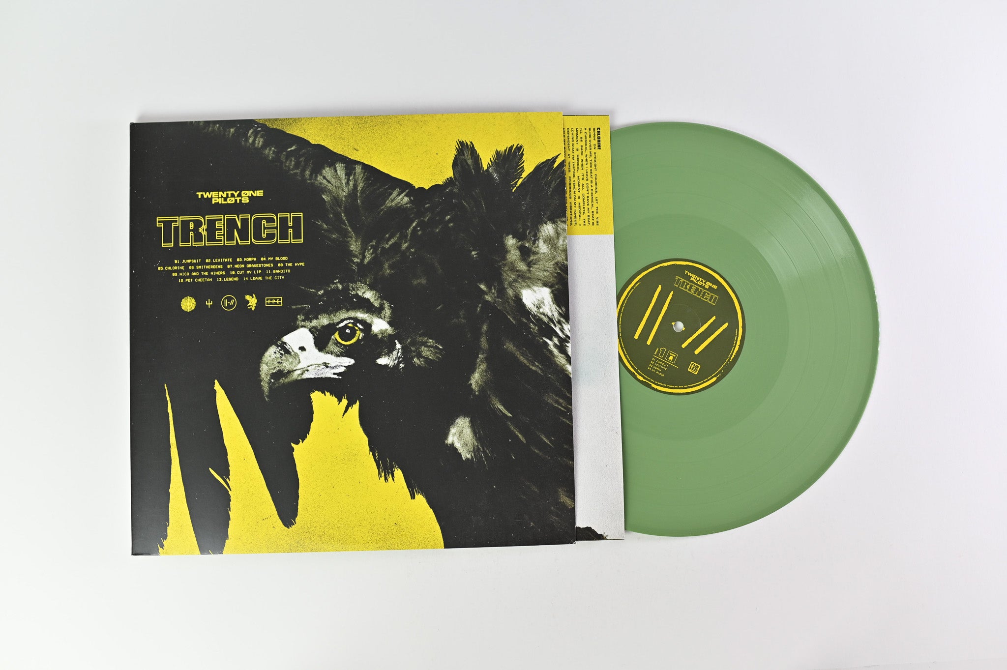 Twenty One Pilots - Trench on Fueled by Ramen Olive Green
