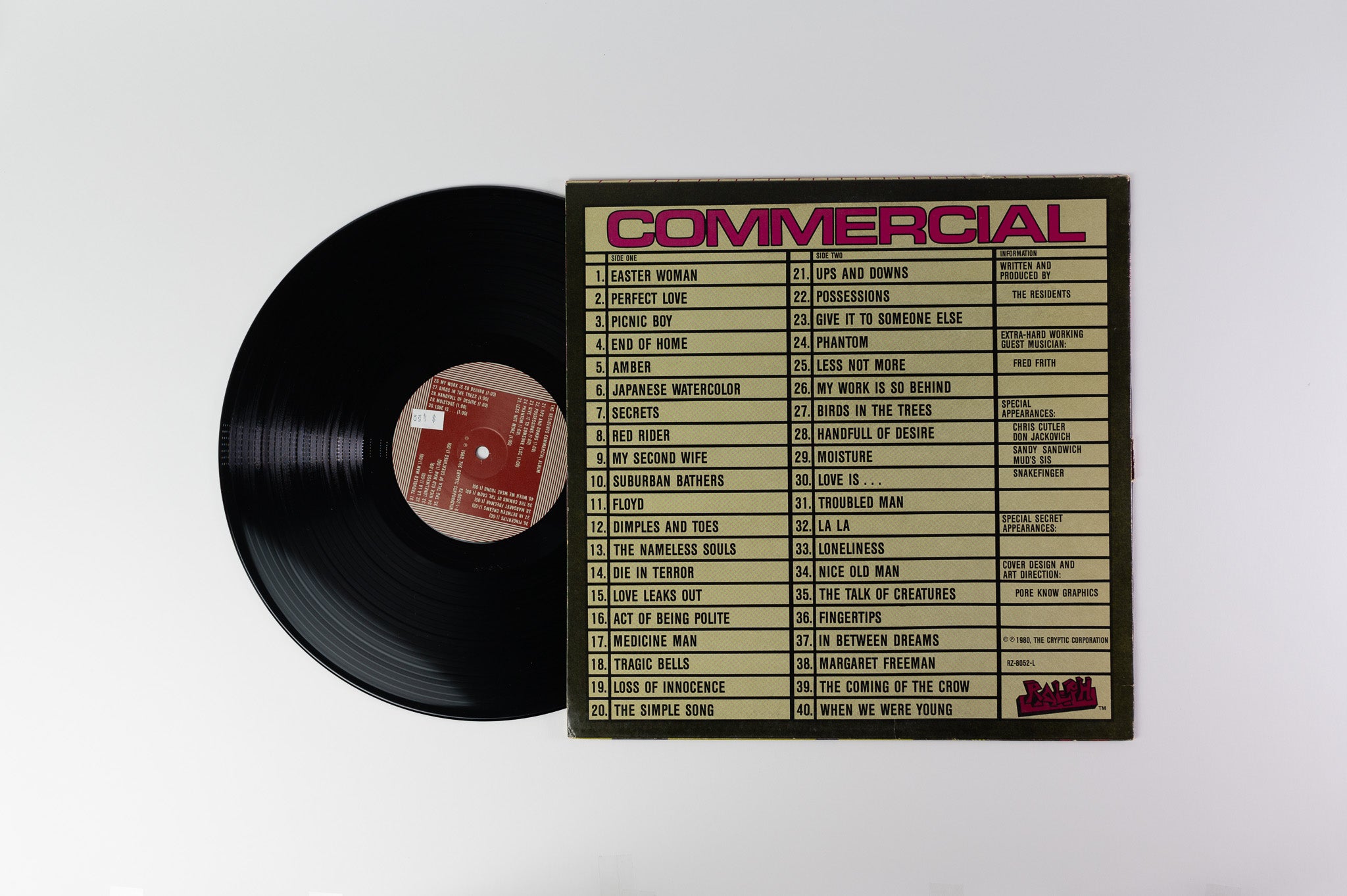 The Residents - Commercial Album on Ralph Reissue