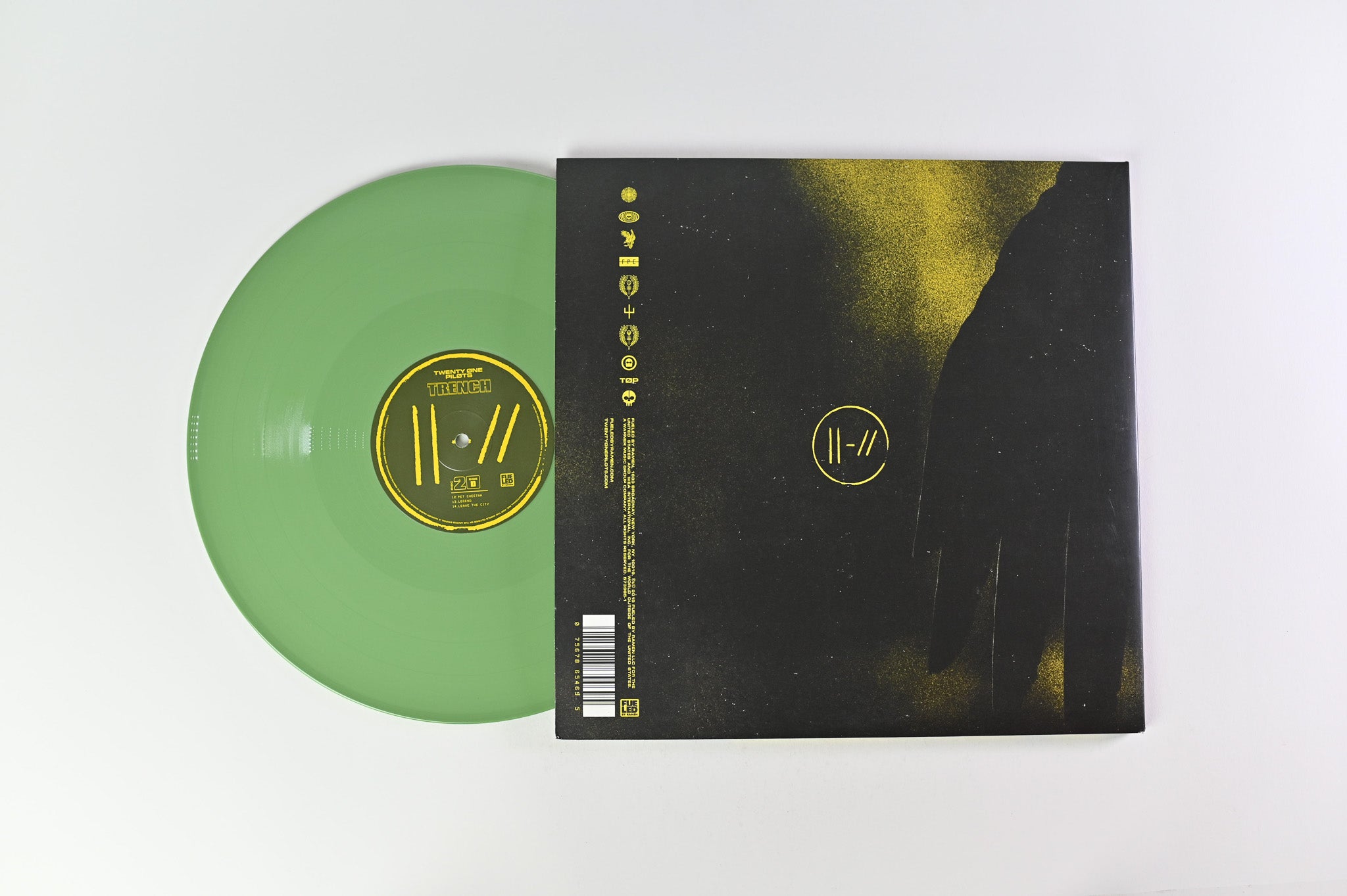 Twenty One Pilots - Trench on Fueled by Ramen Olive Green