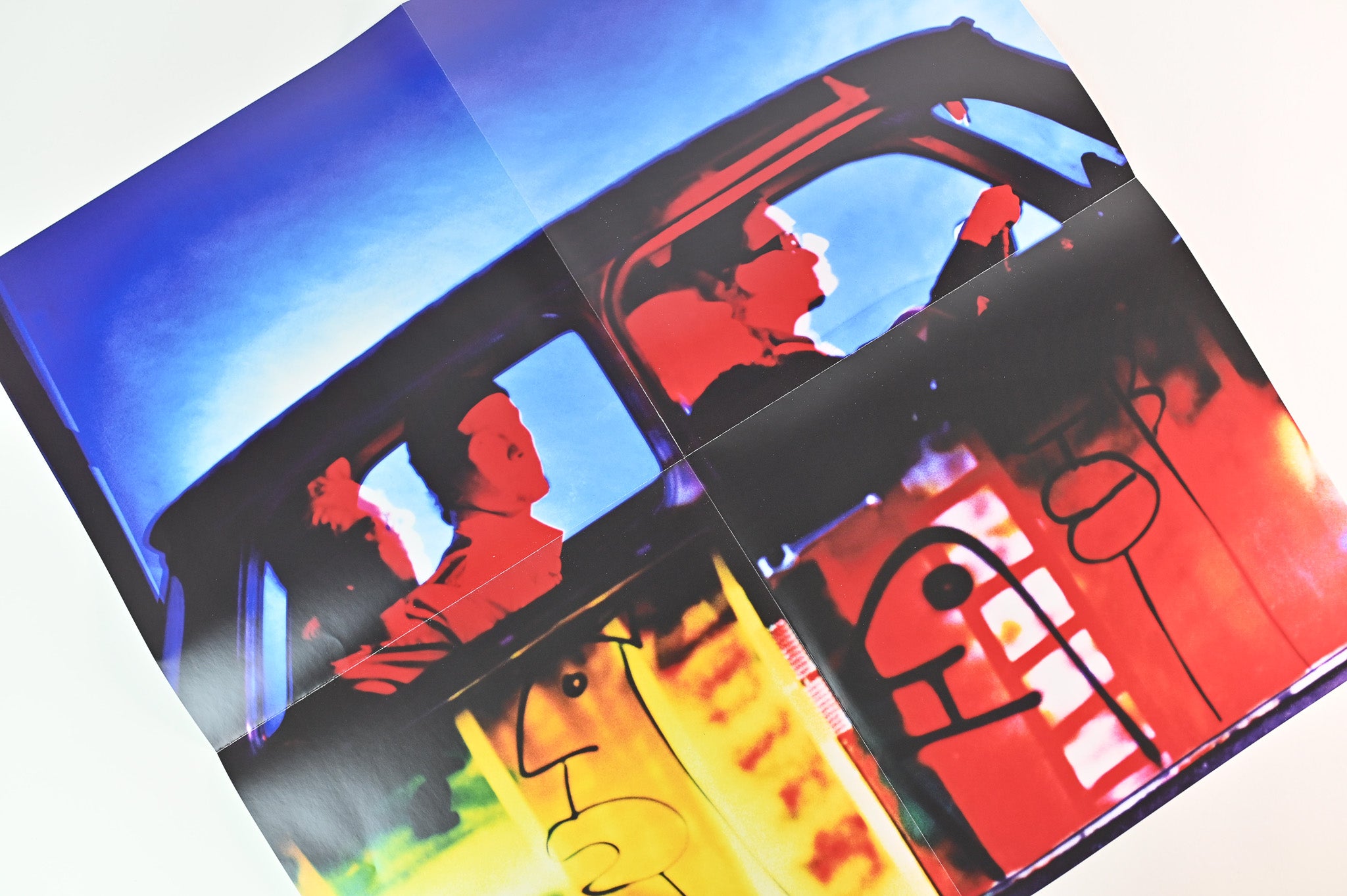 U2 - Achtung Baby on Island Records Ltd. Reissue Red & Blue Translucent Numbered