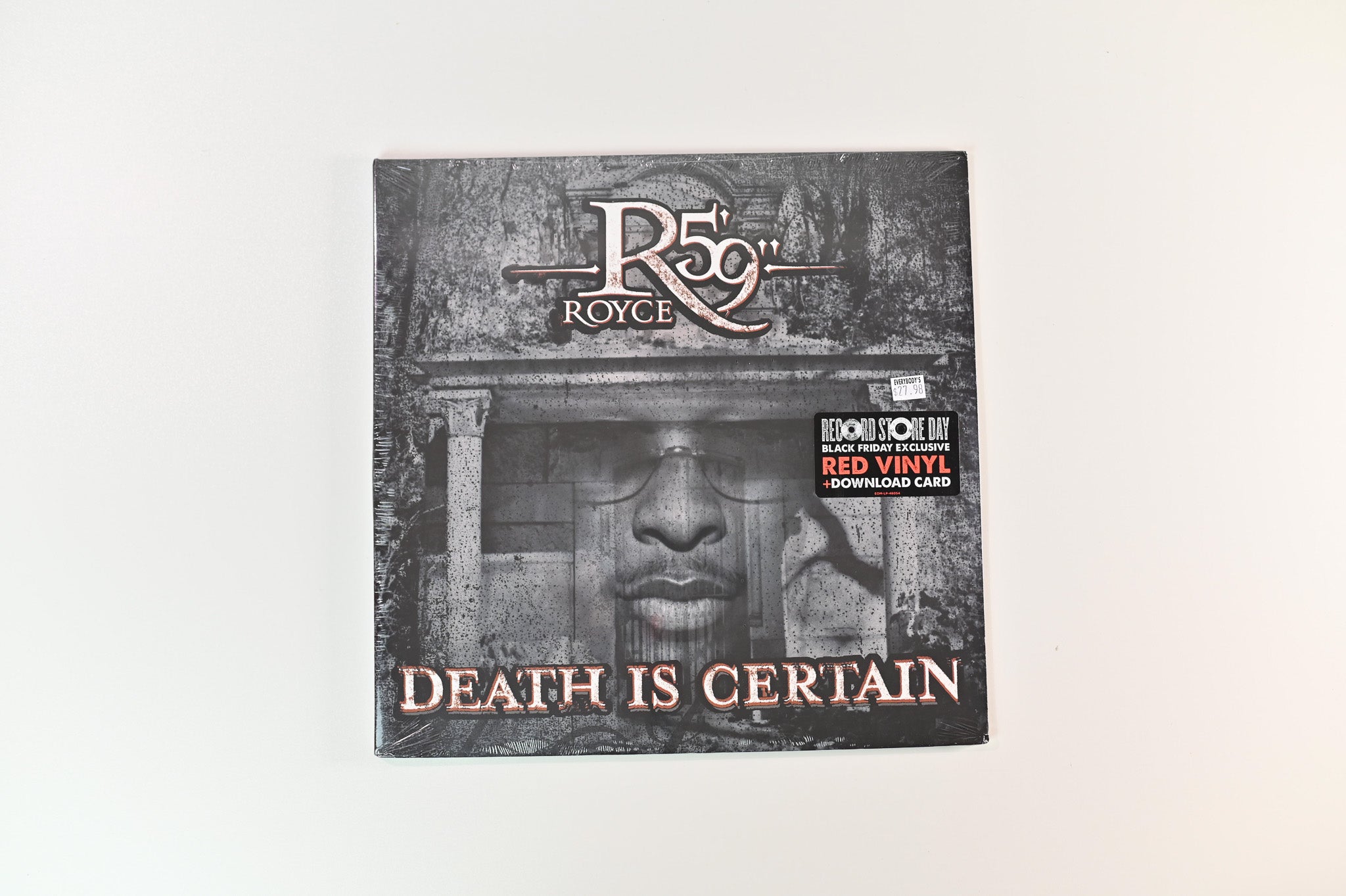 Royce Da 5'9" - Death Is Certain on eOne RSD BF 2018 Red Vinyl Reissue Sealed