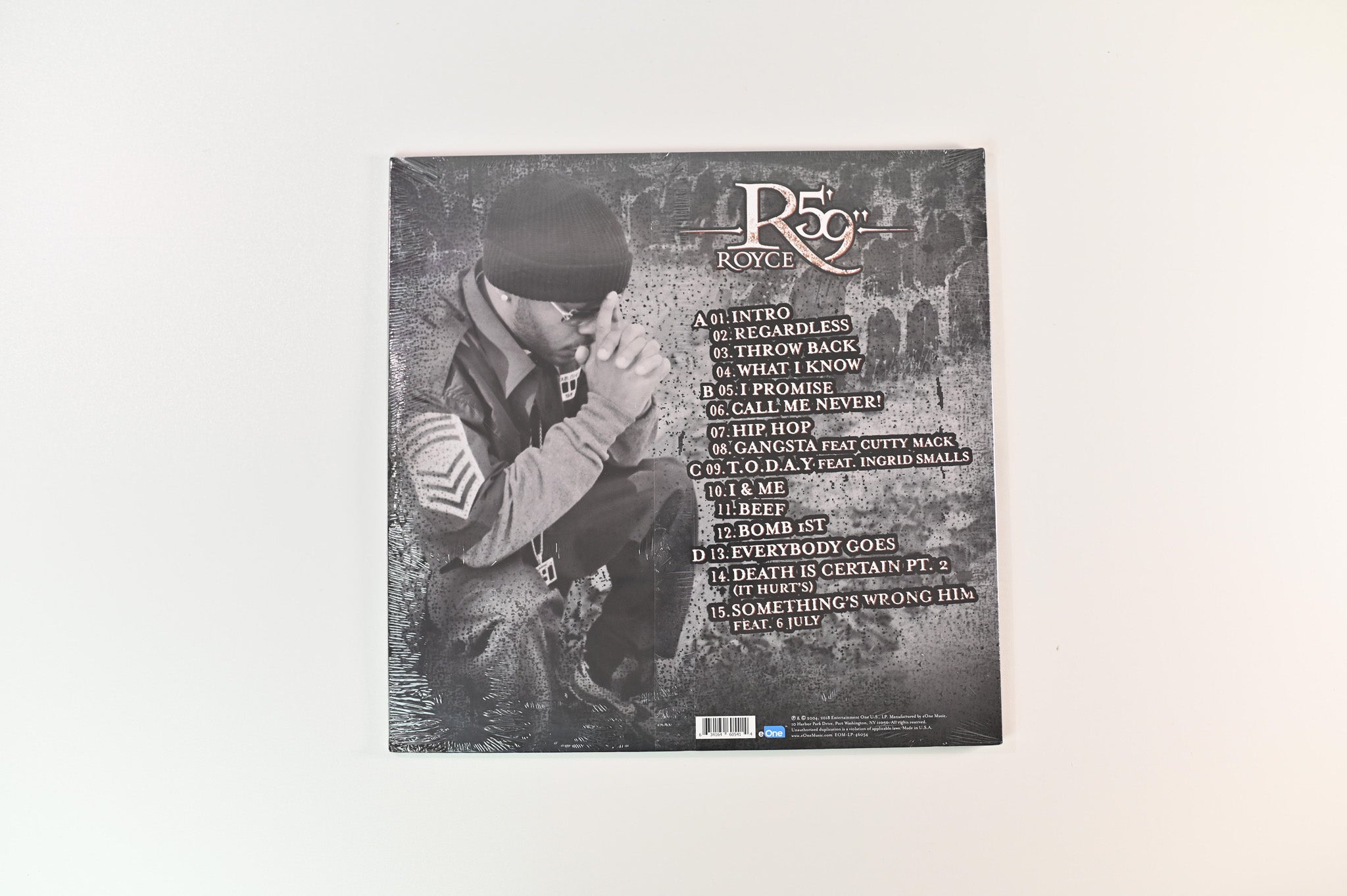 Royce Da 5'9" - Death Is Certain on eOne RSD BF 2018 Red Vinyl Reissue Sealed