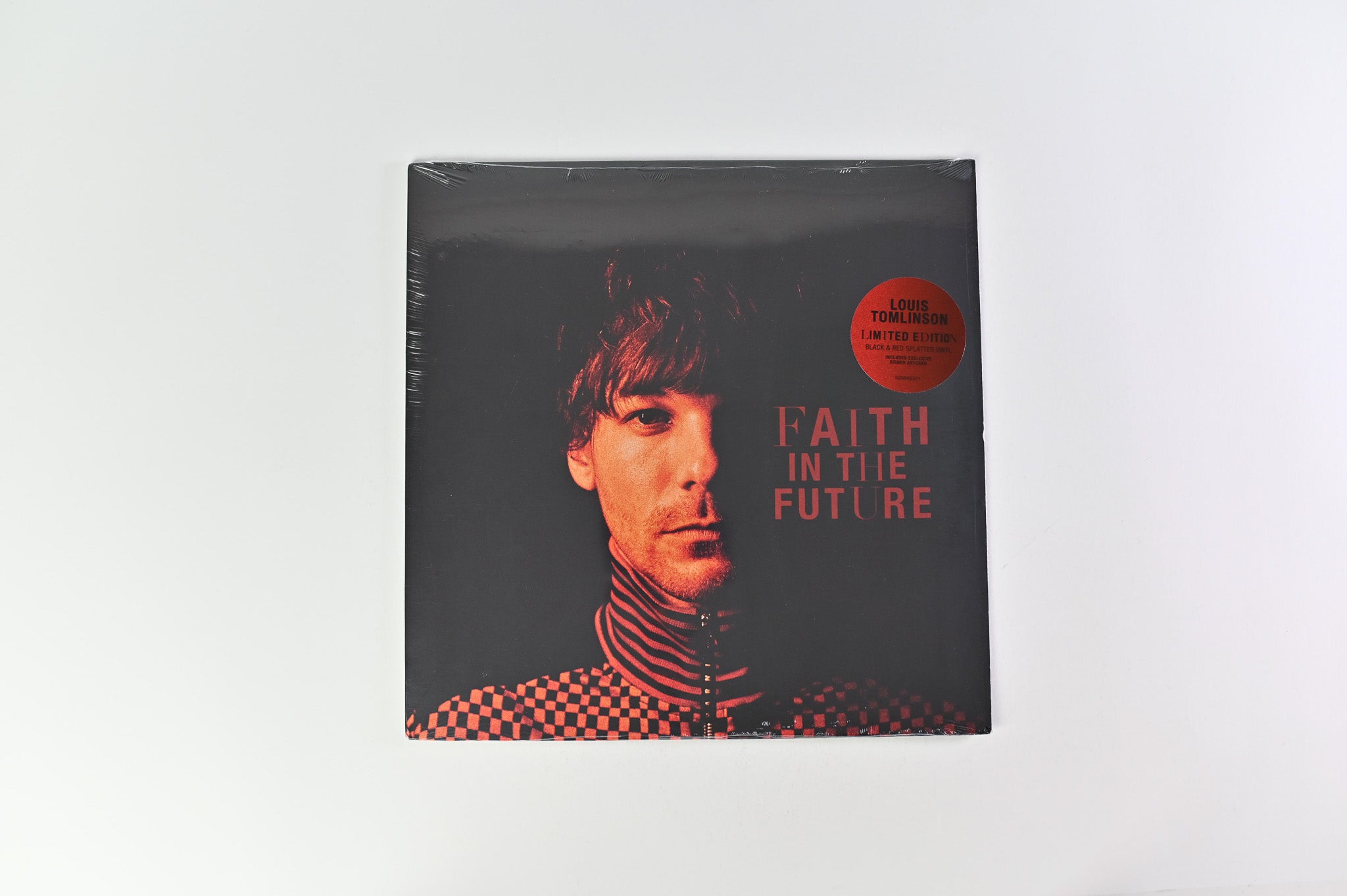 Louis Tomlinson - Faith In The Future on BMG Ltd Black & Red Splatter Sealed