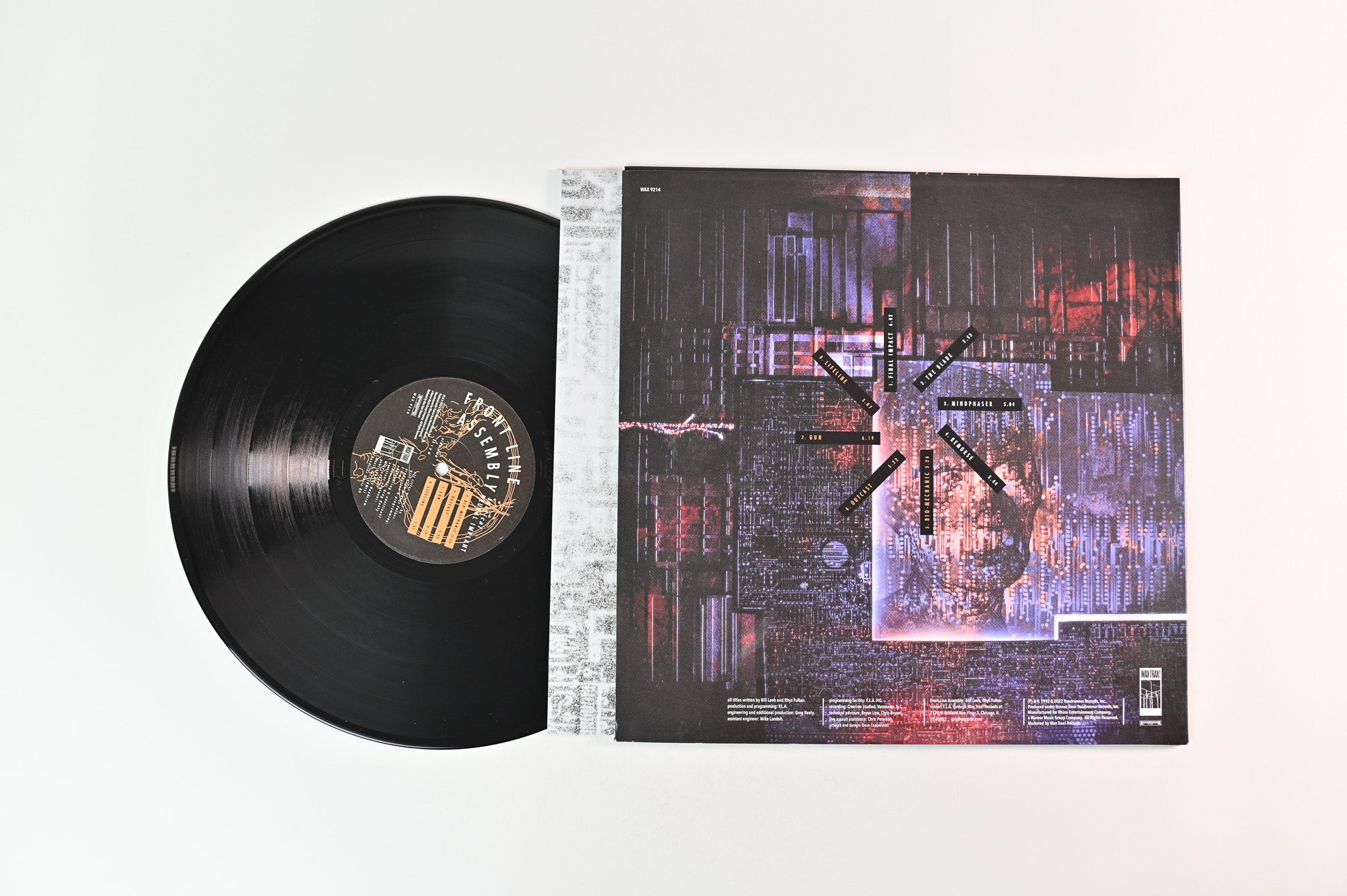 Front Line Assembly - Tactical Neural Implant on Wax Trax! Records Reissue
