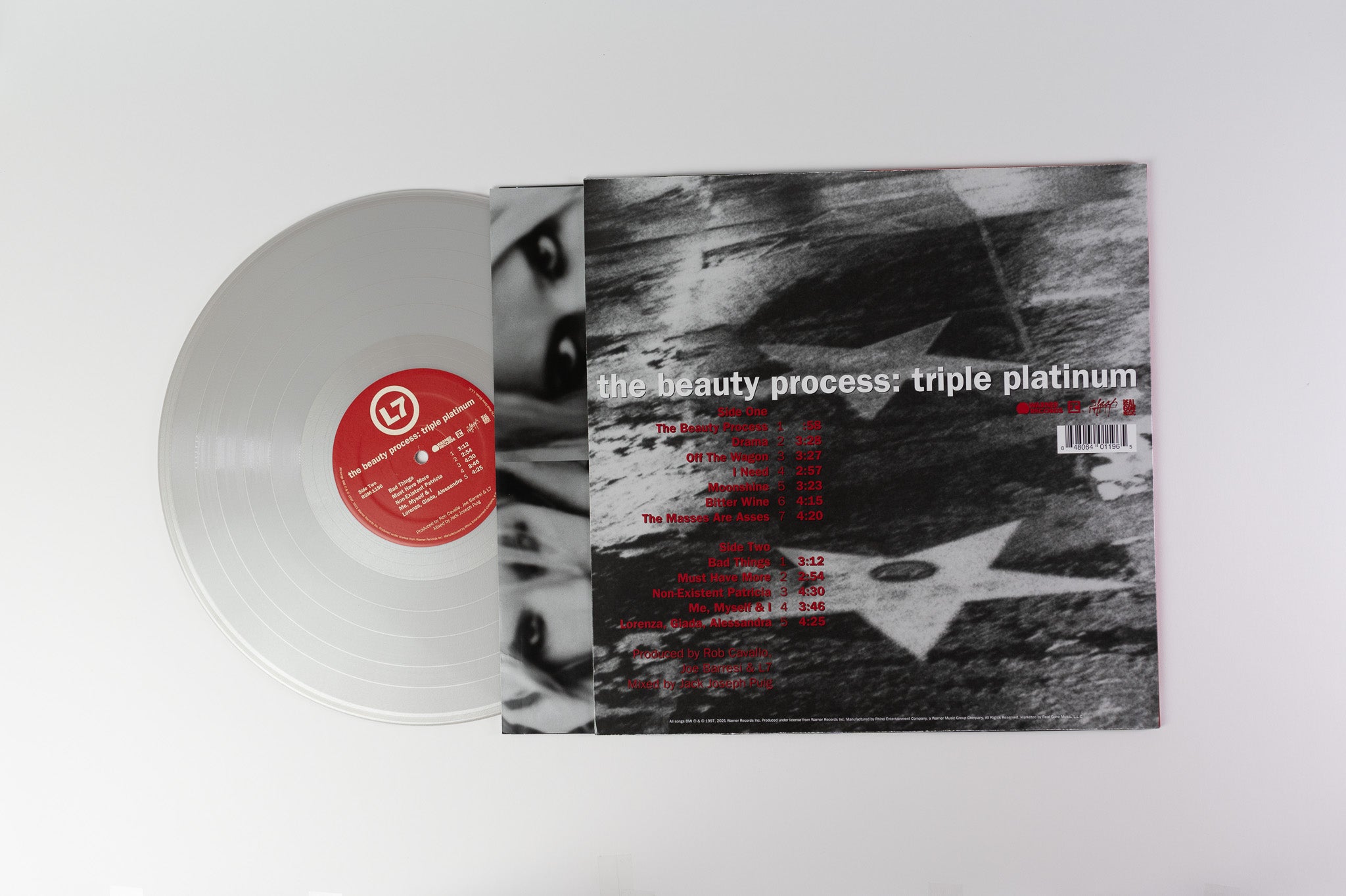 L7 - The Beauty Process: Triple Platinum on Real Gone RSD 2021 Platinum Vinyl Reissue