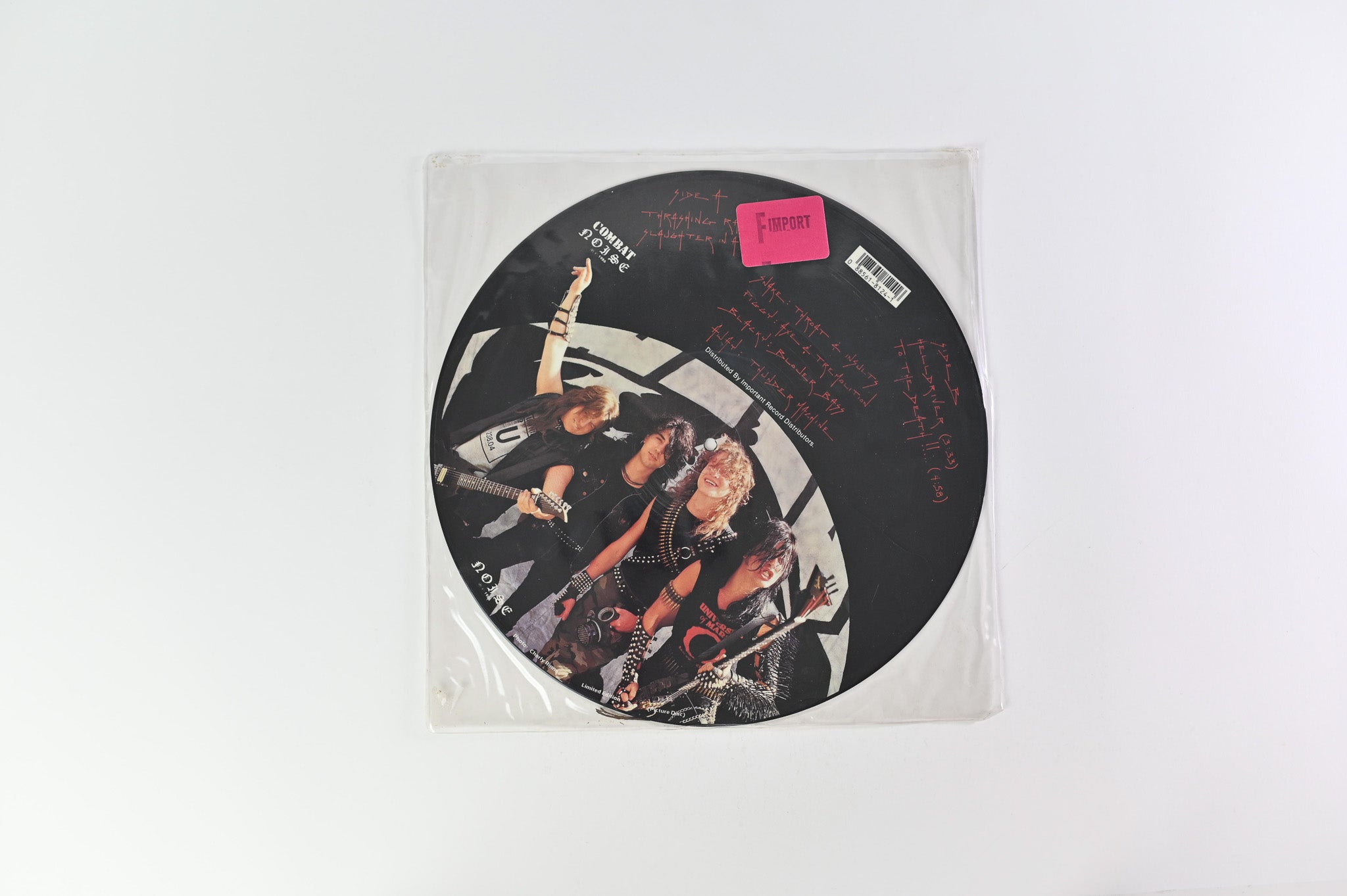 Voïvod - Thrashing Rage on Combat Ltd Picture Disc