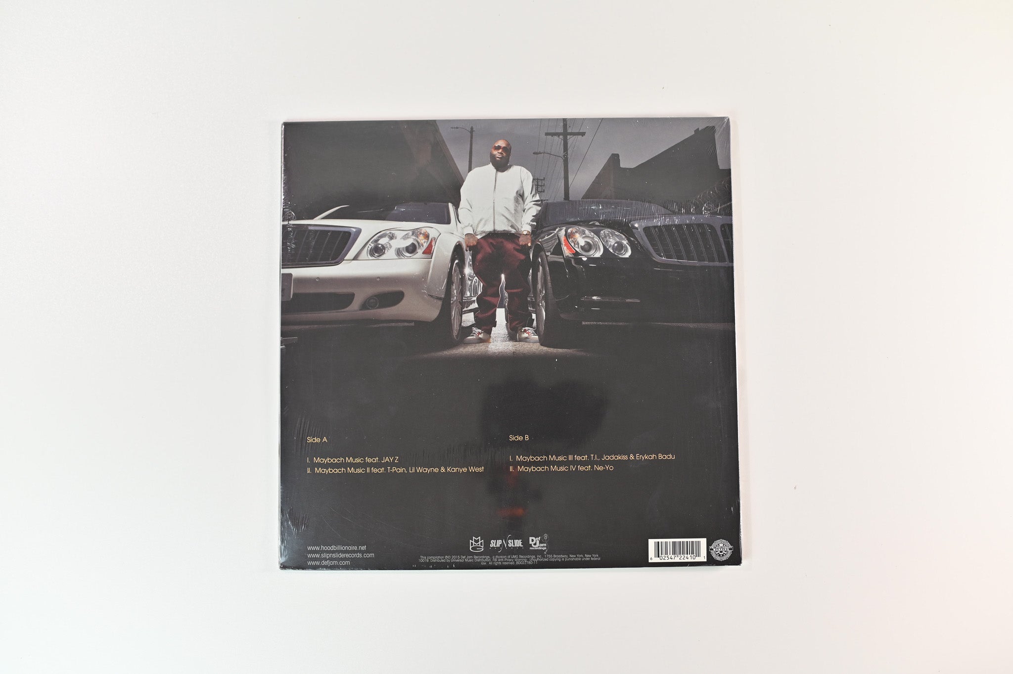 Rick Ross - The Maybach Edition on Def Jam RSD 2015 Clear Vinyl Sealed