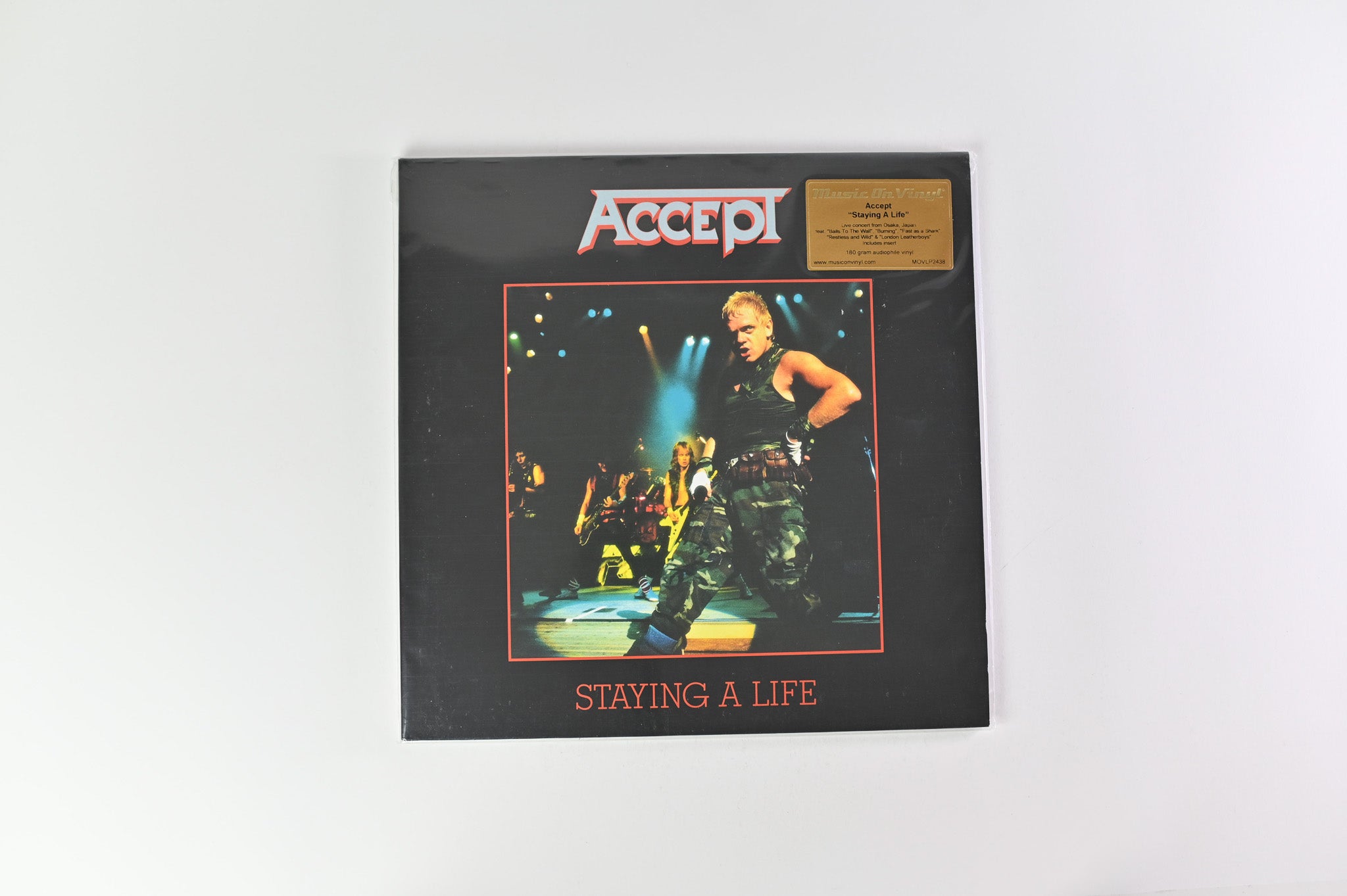 Accept - Staying A Life on RCA Music on Vinyl Reissue