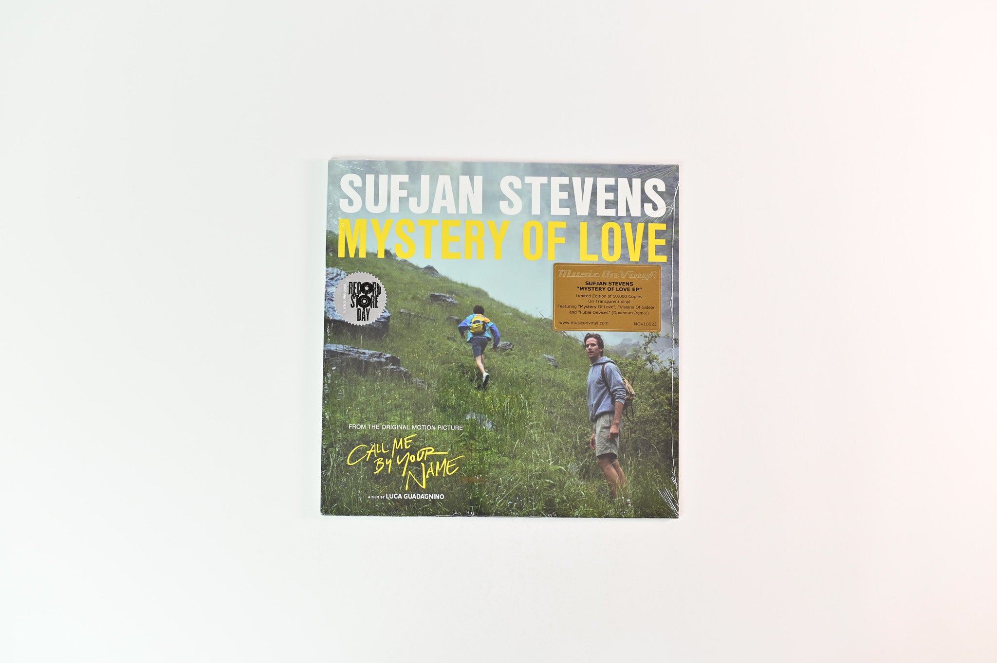 Sufjan Stevens - Mystery Of Love SEALED on Music On Vinyl Ltd. Numbered Transparent Vinyl