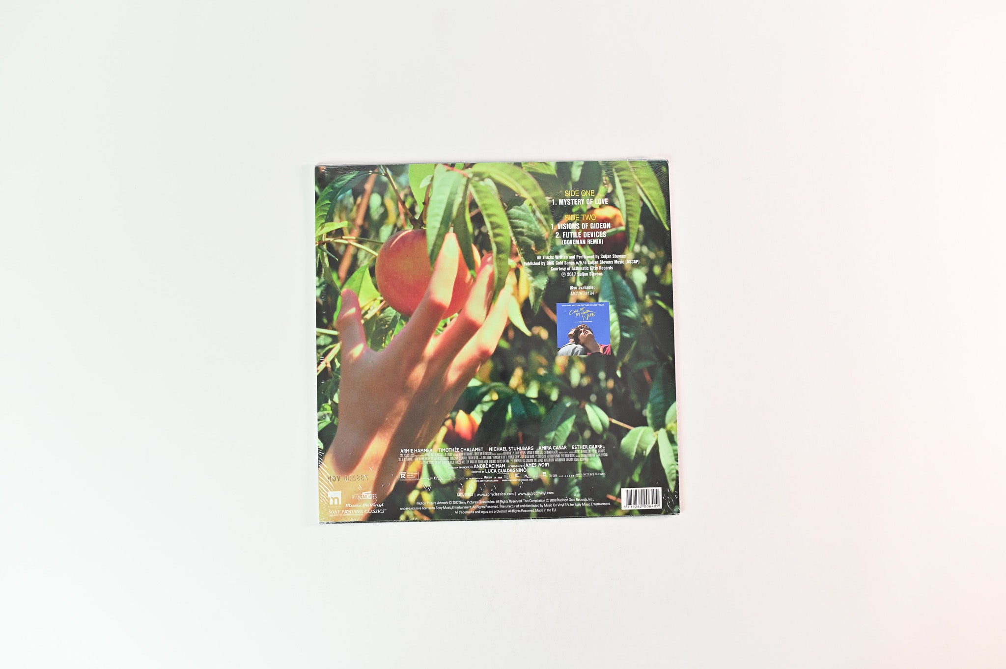 Sufjan Stevens - Mystery Of Love SEALED on Music On Vinyl Ltd. Numbered Transparent Vinyl