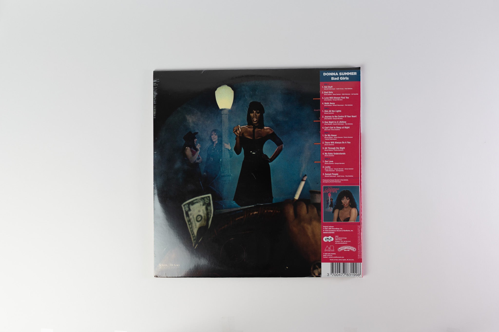 Donna Summer - Bad Girl on Casablanca RSD 2021 Blue / Red Vinyl Reissue Sealed