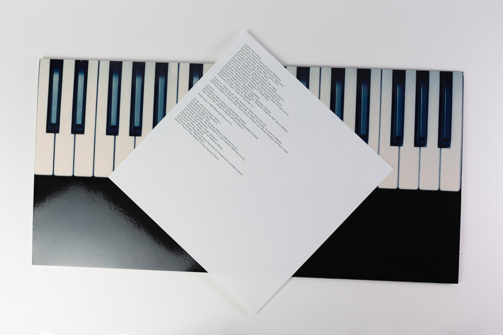 Ryuichi Sakamoto - BTTB on Milan 20th Anniversary Reissue