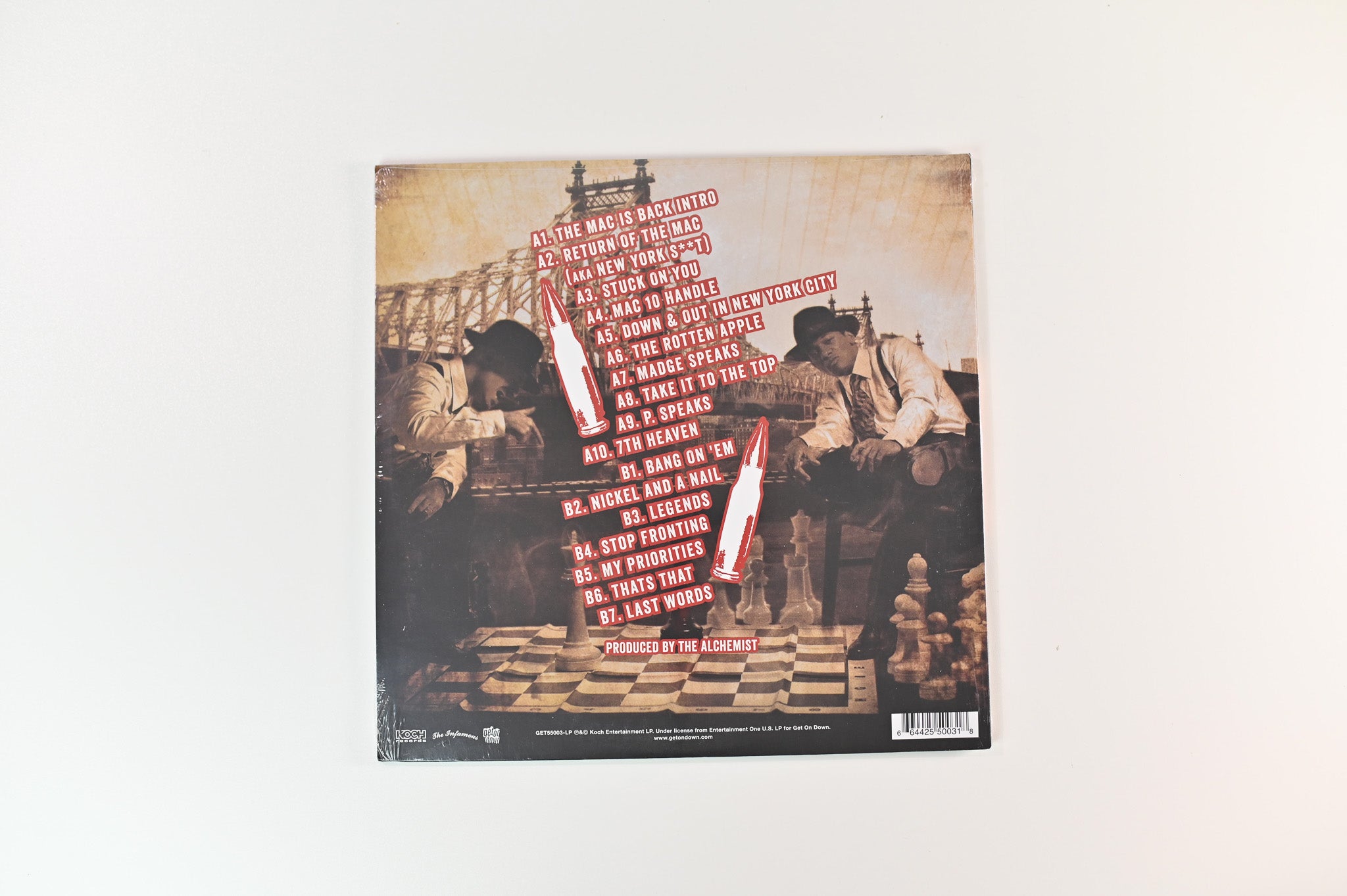 Prodigy - Return Of The Mac on Get on Down RSD 2022 Ltd Red Vinyl Reissue Sealed