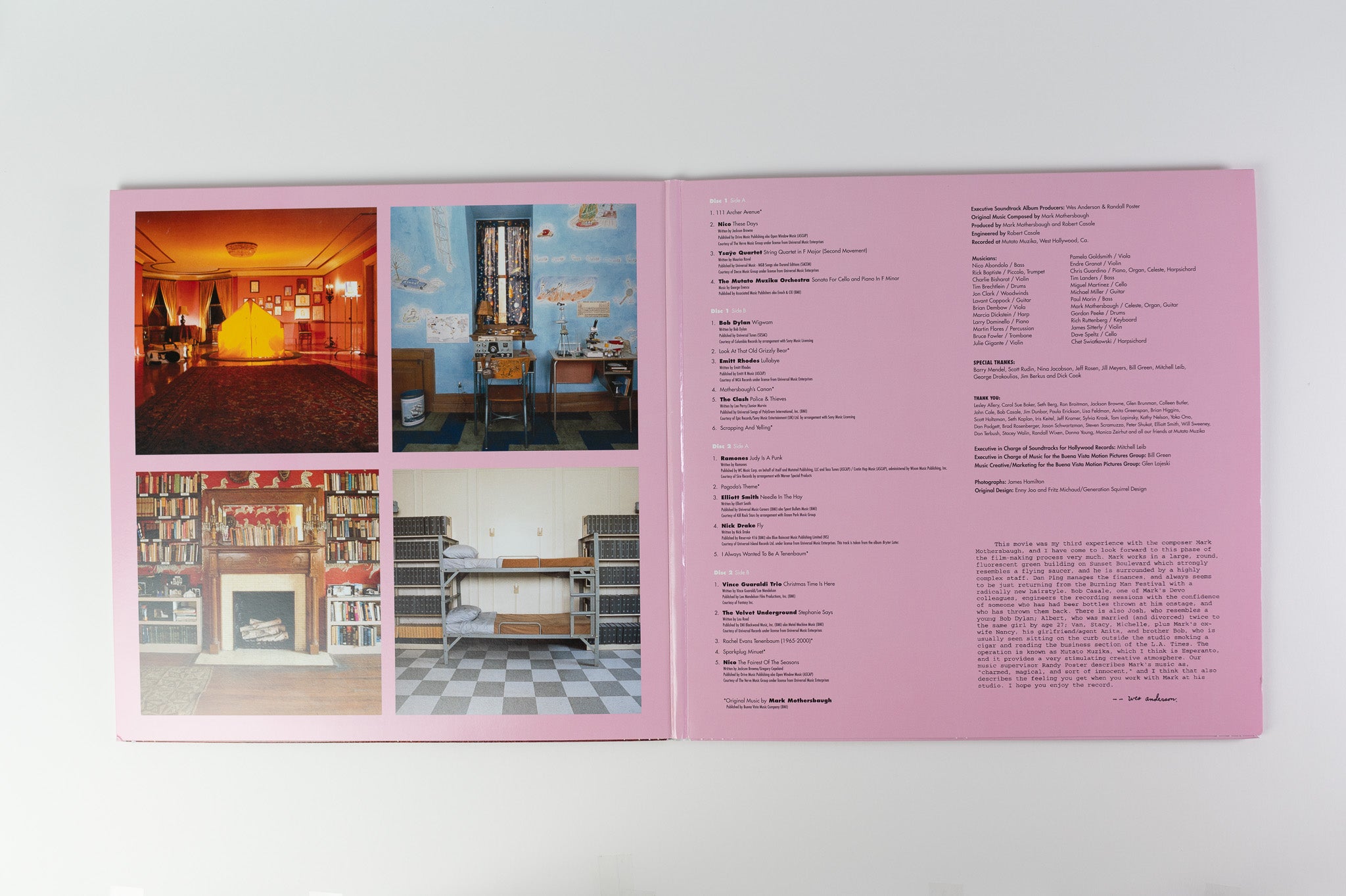 Various - The Royal Tenenbaums (Original Soundtrack) on Hollywood RSD 2022 Blue/Green Vinyl Reissue