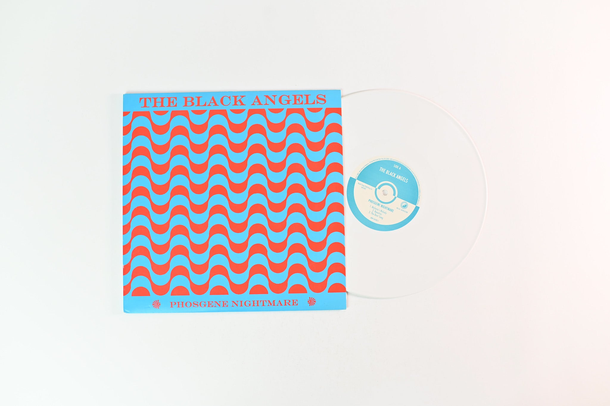 The Black Angels - Phosgene Nightmare EP on Blue Horizon Ltd. White Vinyl