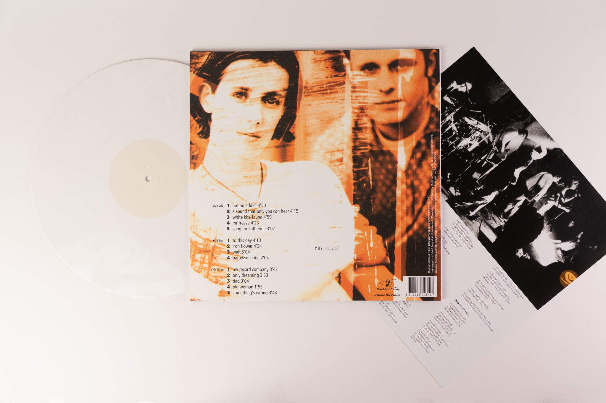 K's Choice - Paradise In Me on Music on Vinyl Ltd Numbered White Vinyl Reissue