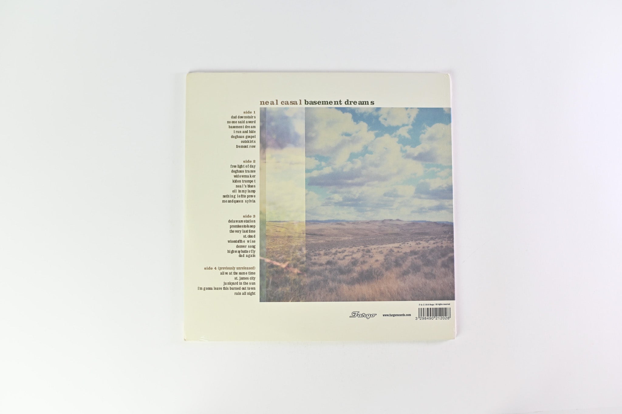 Neal Casal - Basement Dreams on Fargo Sealed