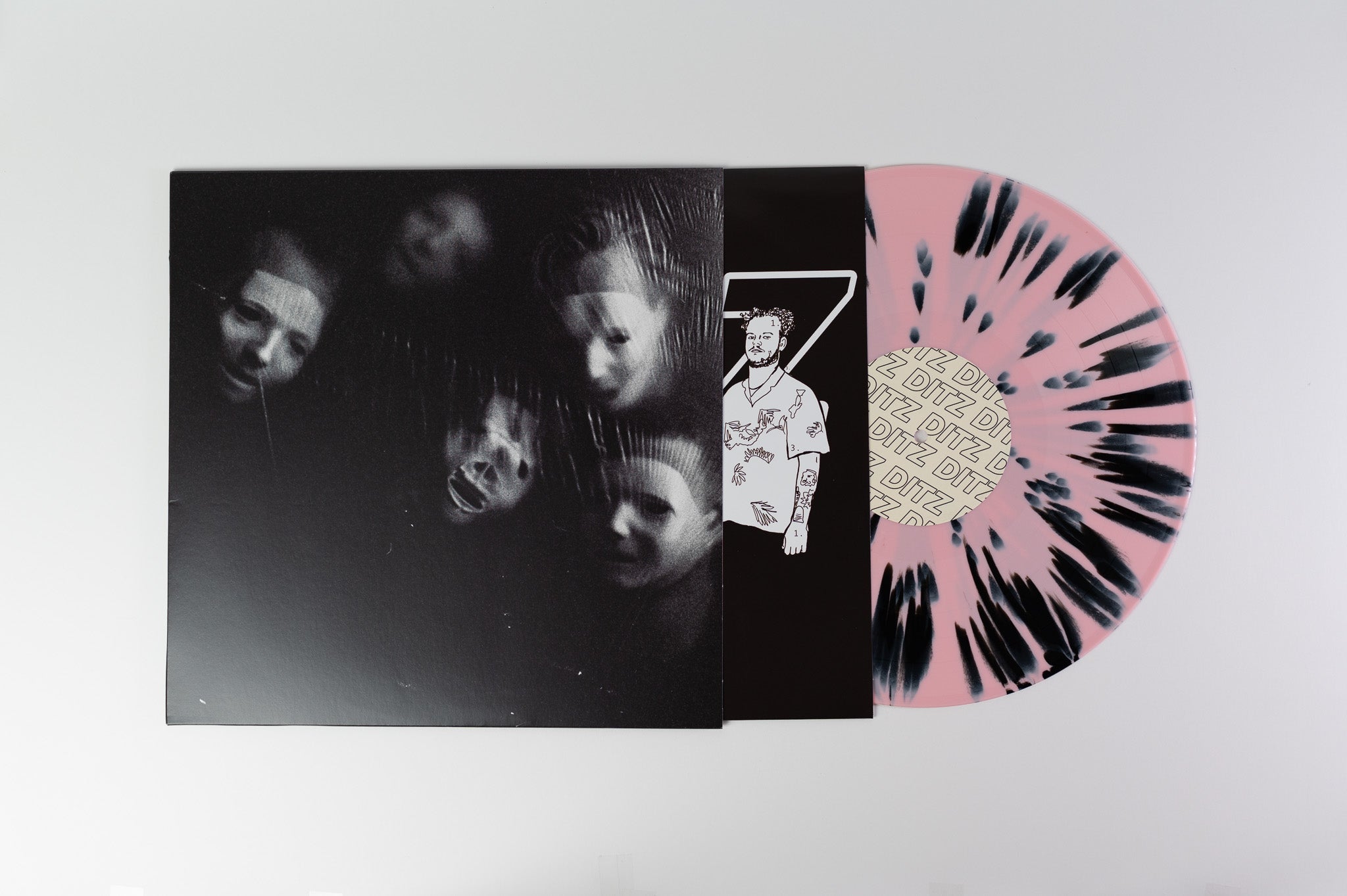 DITZ - The Great Regression on Alcopop Ltd Pink / Black Splatter