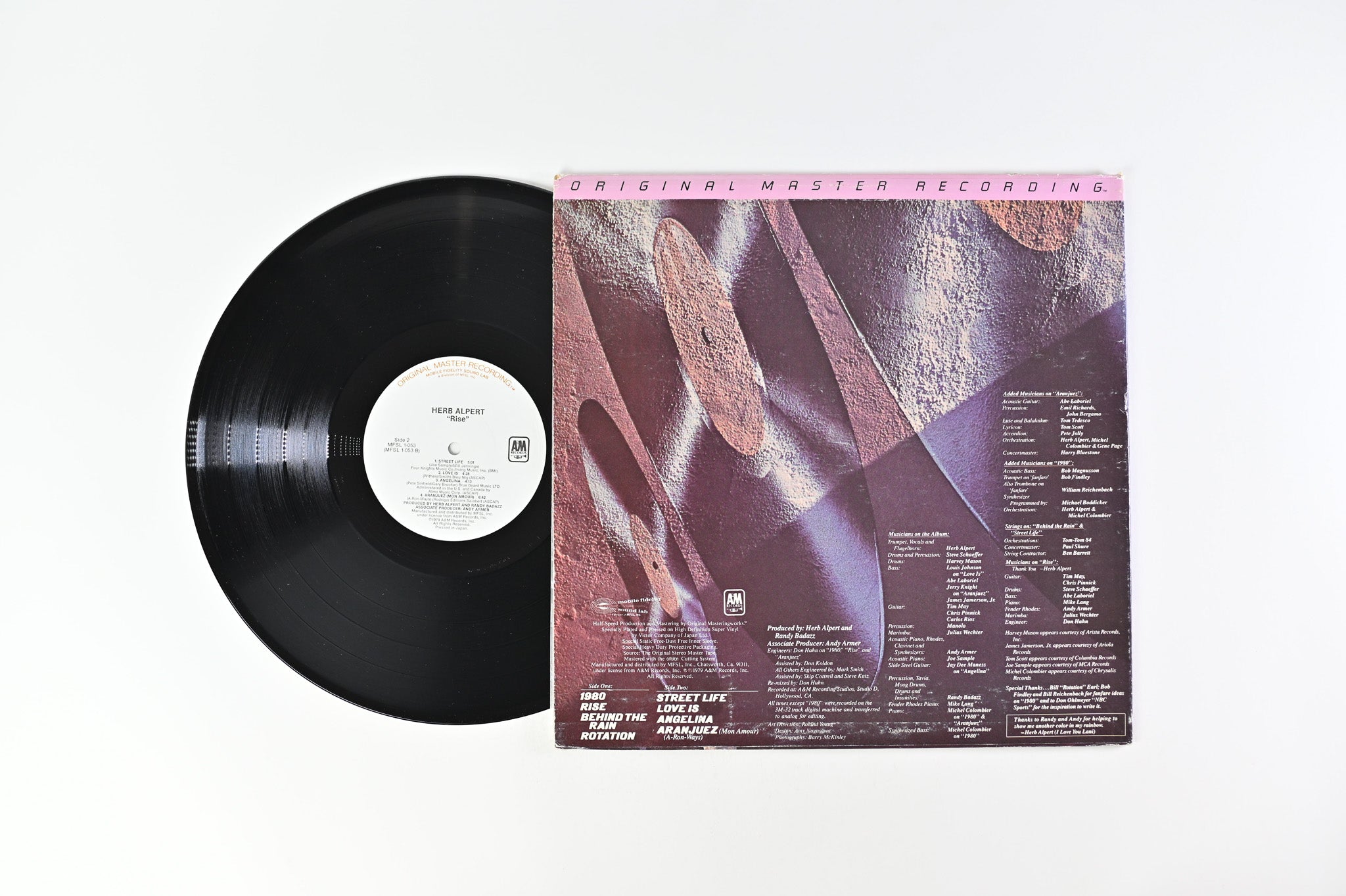 Herb Alpert - Rise on Mobile Fidelity Sound Lab Reissue