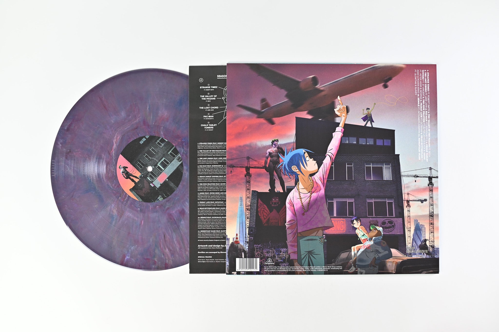 Gorillaz - Song Machine Season One on Vinyl Me Please Ltd Numbered Purple Marbled