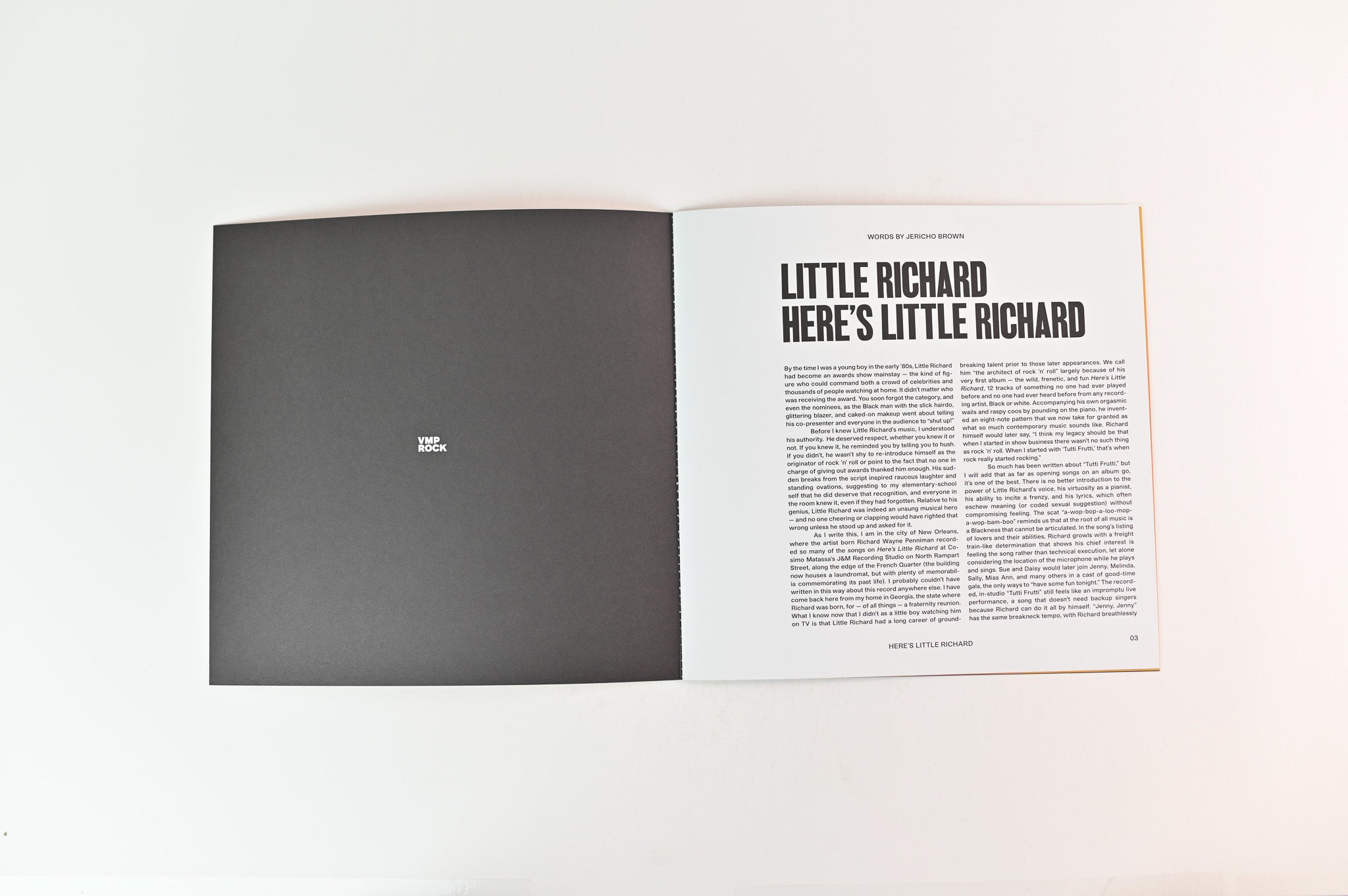 Little Richard - Here's Little Richard on Specialty Vinyl Me Please White & Black Split 180 Gram Reissue