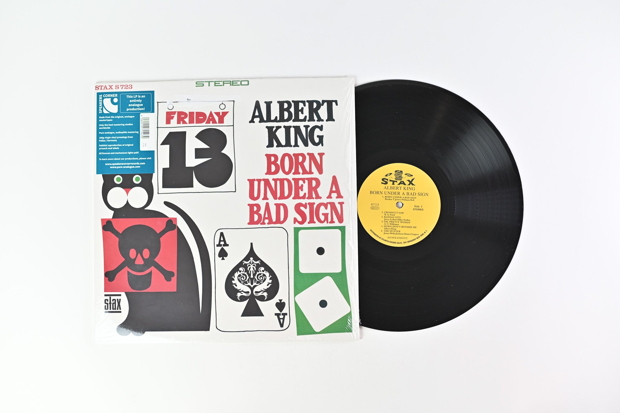 Albert King - Born Under A Bad Sign on Stax Speakers Corner 180 Gram Reissue