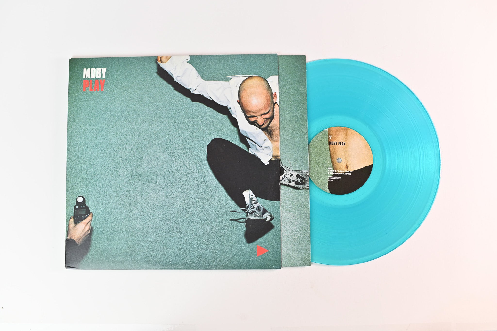 Moby - Play on Little Idiot Vinyl Me Please Turquoise Translucent Reis