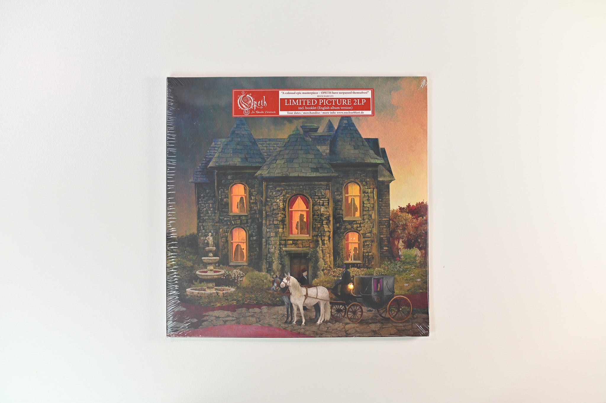 Opeth - In Cauda Venenum on Nuclear Blast Ltd Picture Disc Sealed