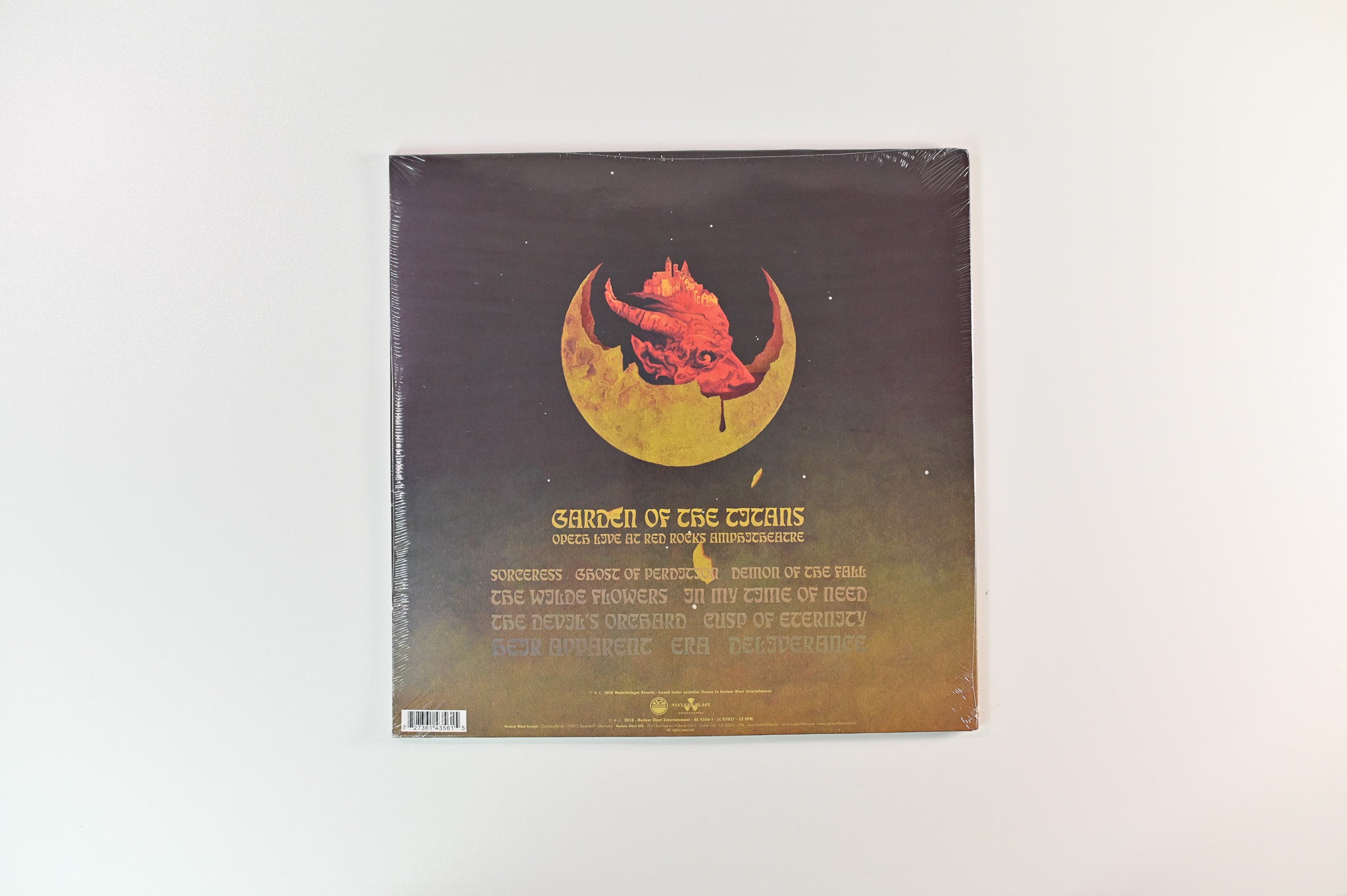Opeth - Garden Of The Titans (Opeth Live At Red Rocks Amphitheatre) on Nuclear Blast Sealed