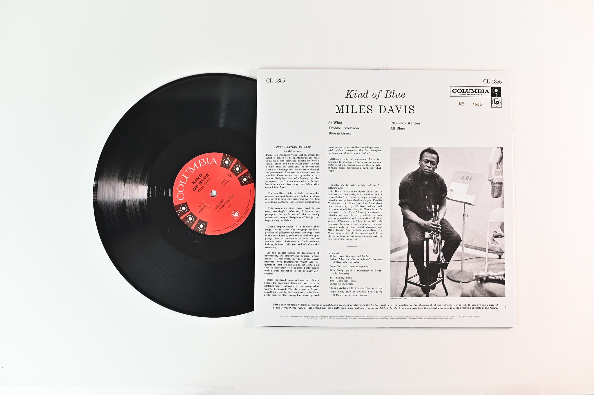 Miles Davis - Kind Of Blue on Columbia RSD BF 2013 Ltd Numbered Mono Reissue
