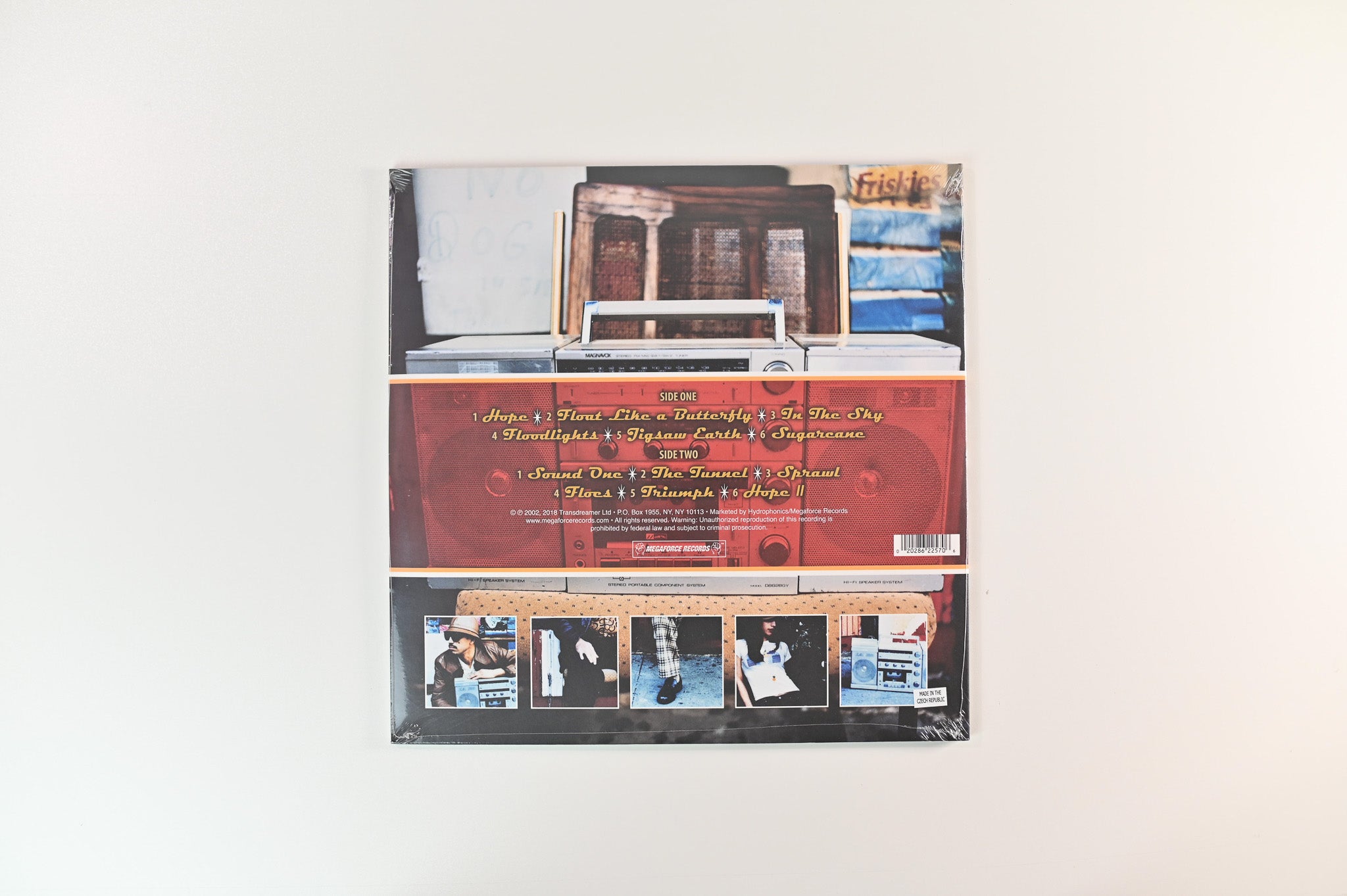 The Disco Biscuits - Señor Boombox on Megaforce Orange / Grey Splatter Reissue Sealed