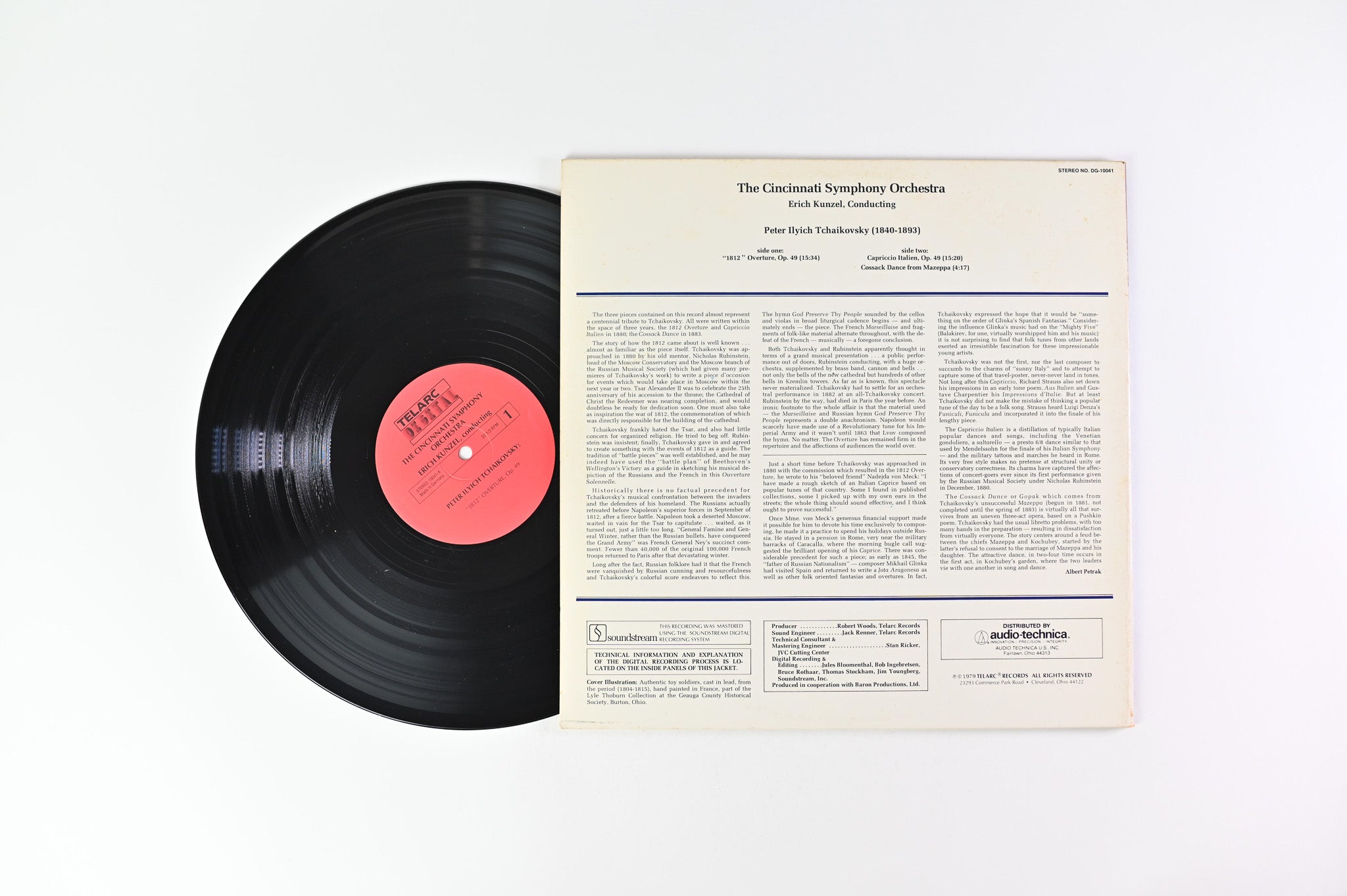 Cincinnati Symphony Orchestra with Erich Kunzel - Tchaikovsky 1812 / Capriccio Italien / "Cossack Dance" From Mazeppa on Telarc Digital