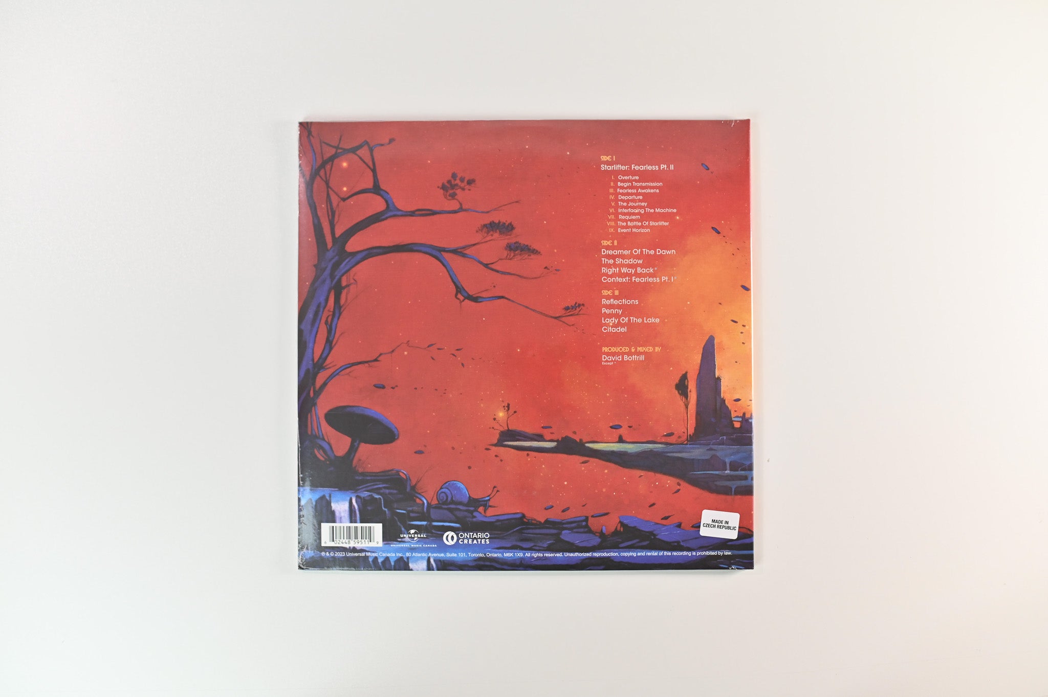 Crown Lands - Fearless on Universal Music Canada Sealed