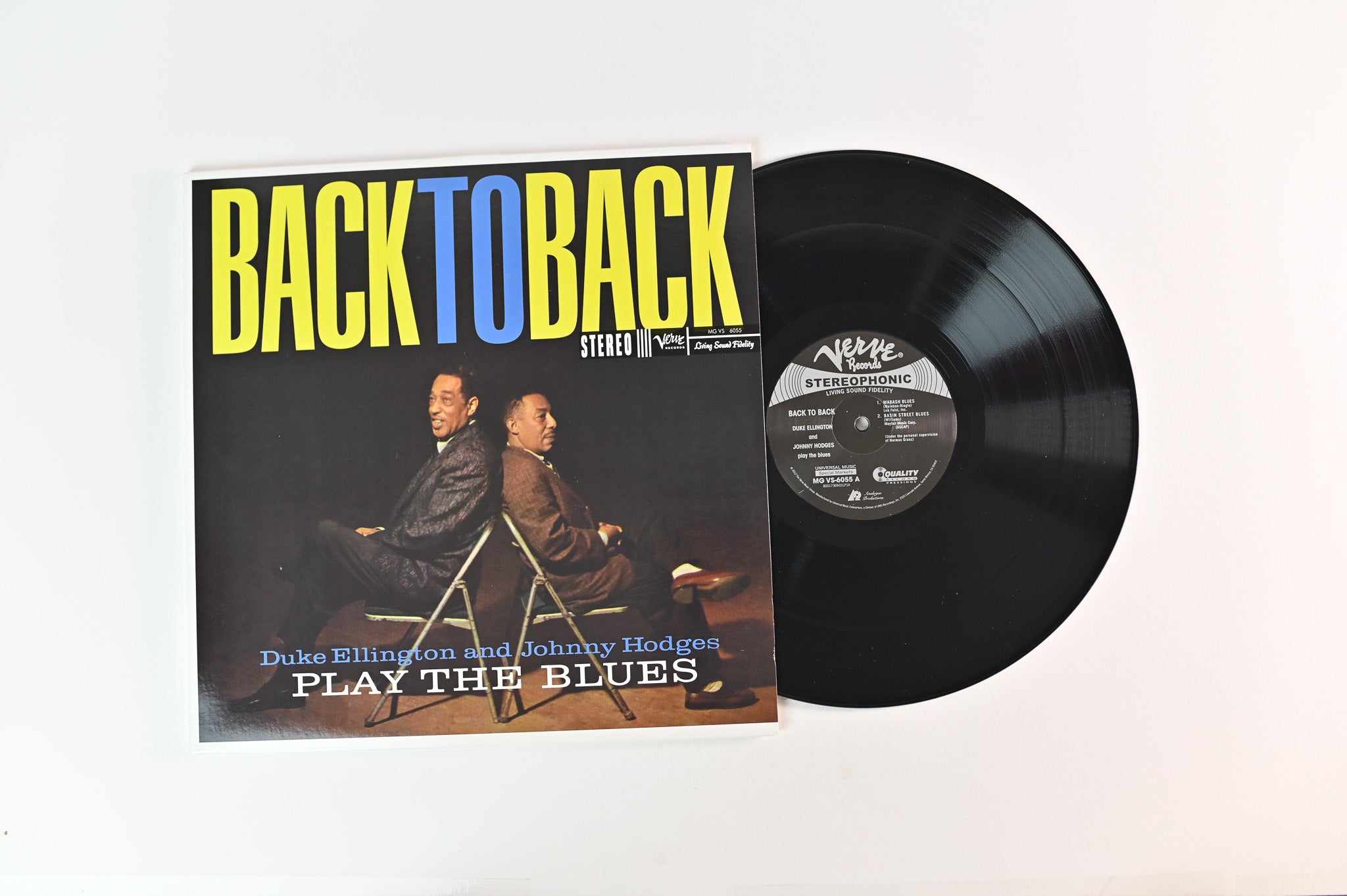 Duke Ellington - Back To Back (Duke Ellington And Johnny Hodges Play The Blues) on Analogue Productions 45 RPM 180 Gram Reissue