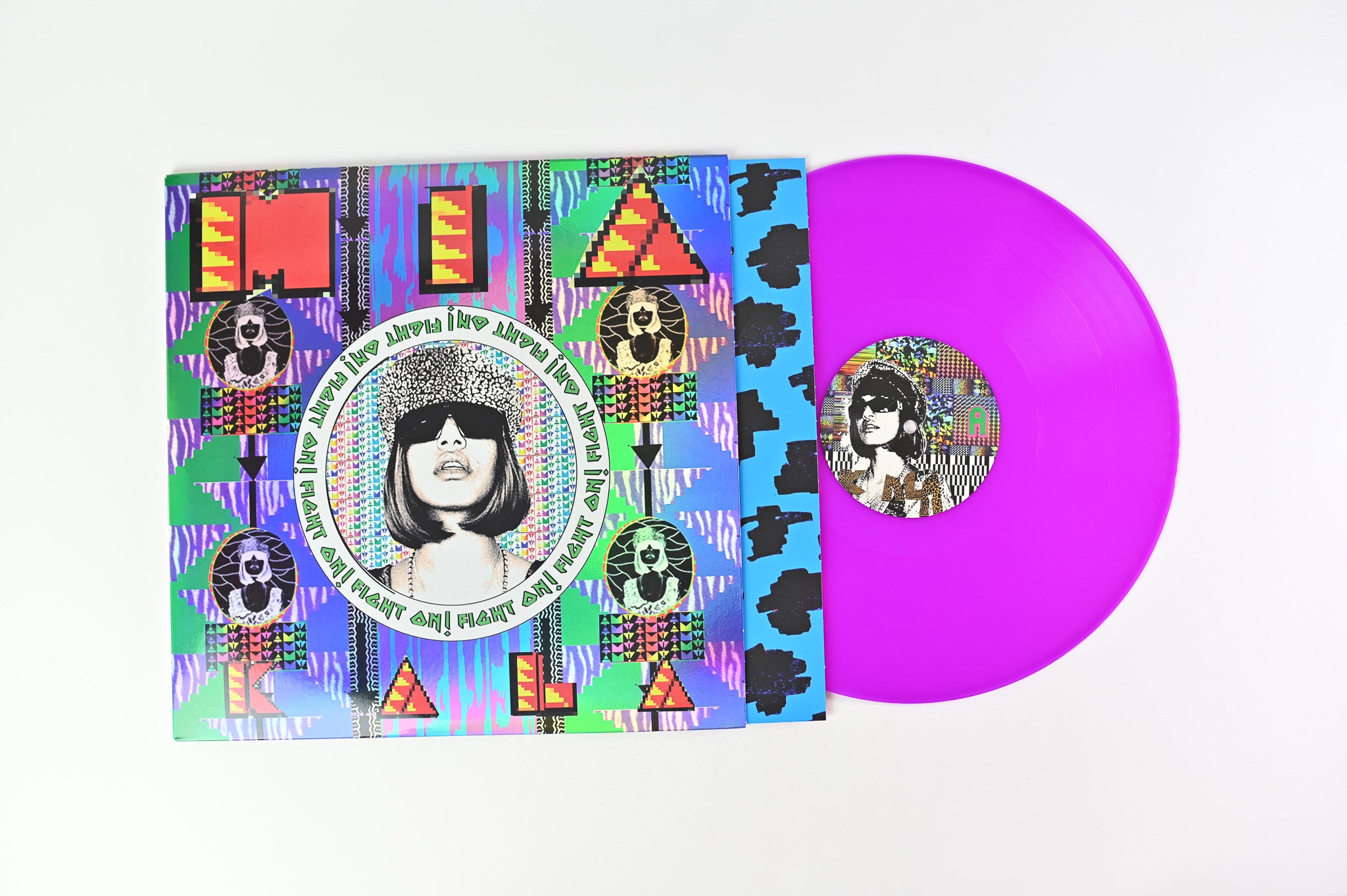 M.I.A. - Kala on XL Recordings Vinyl Me Please Purple / Green Neon Reissue