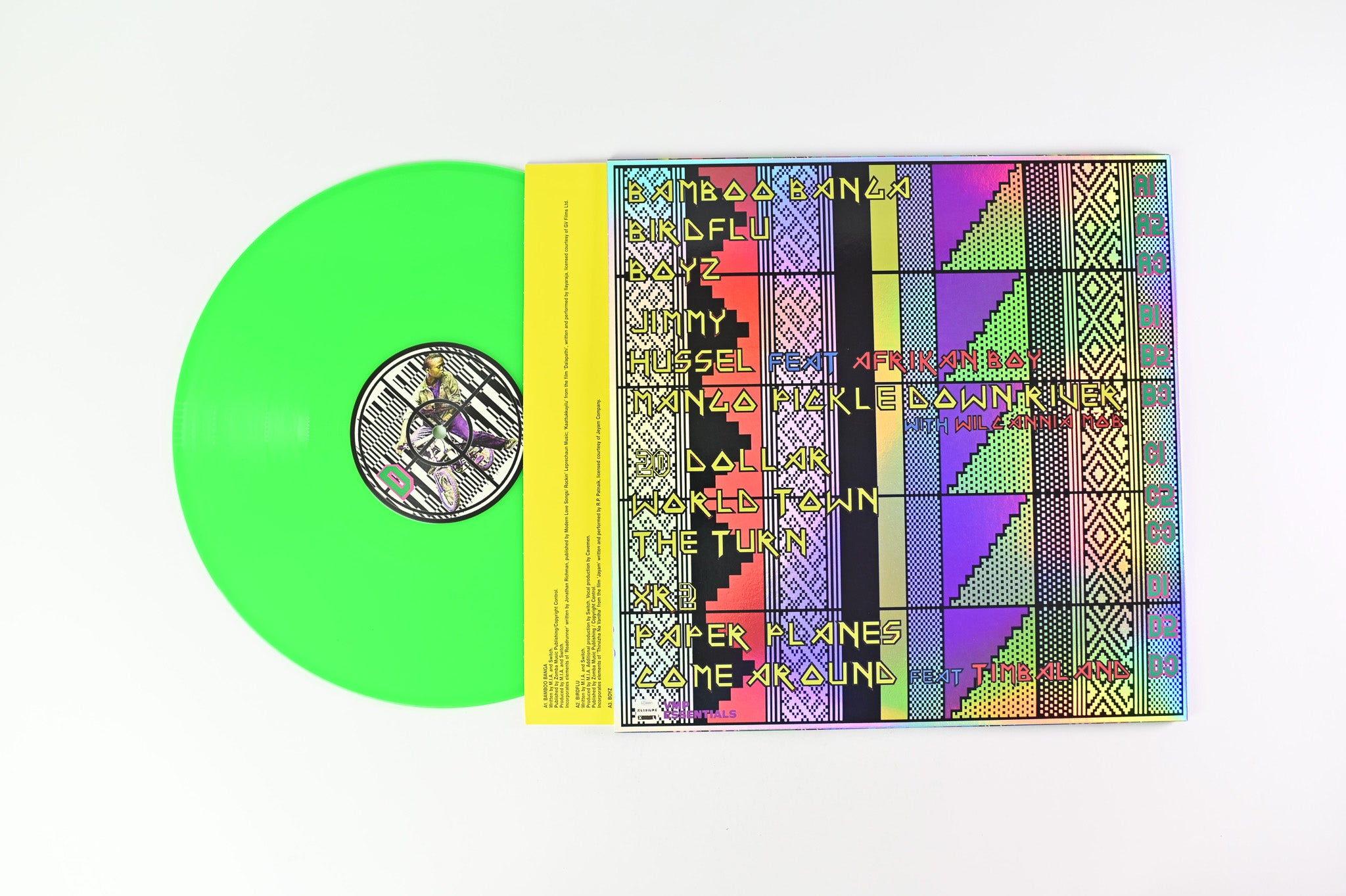 M.I.A. - Kala on XL Recordings Vinyl Me Please Purple / Green Neon Reissue