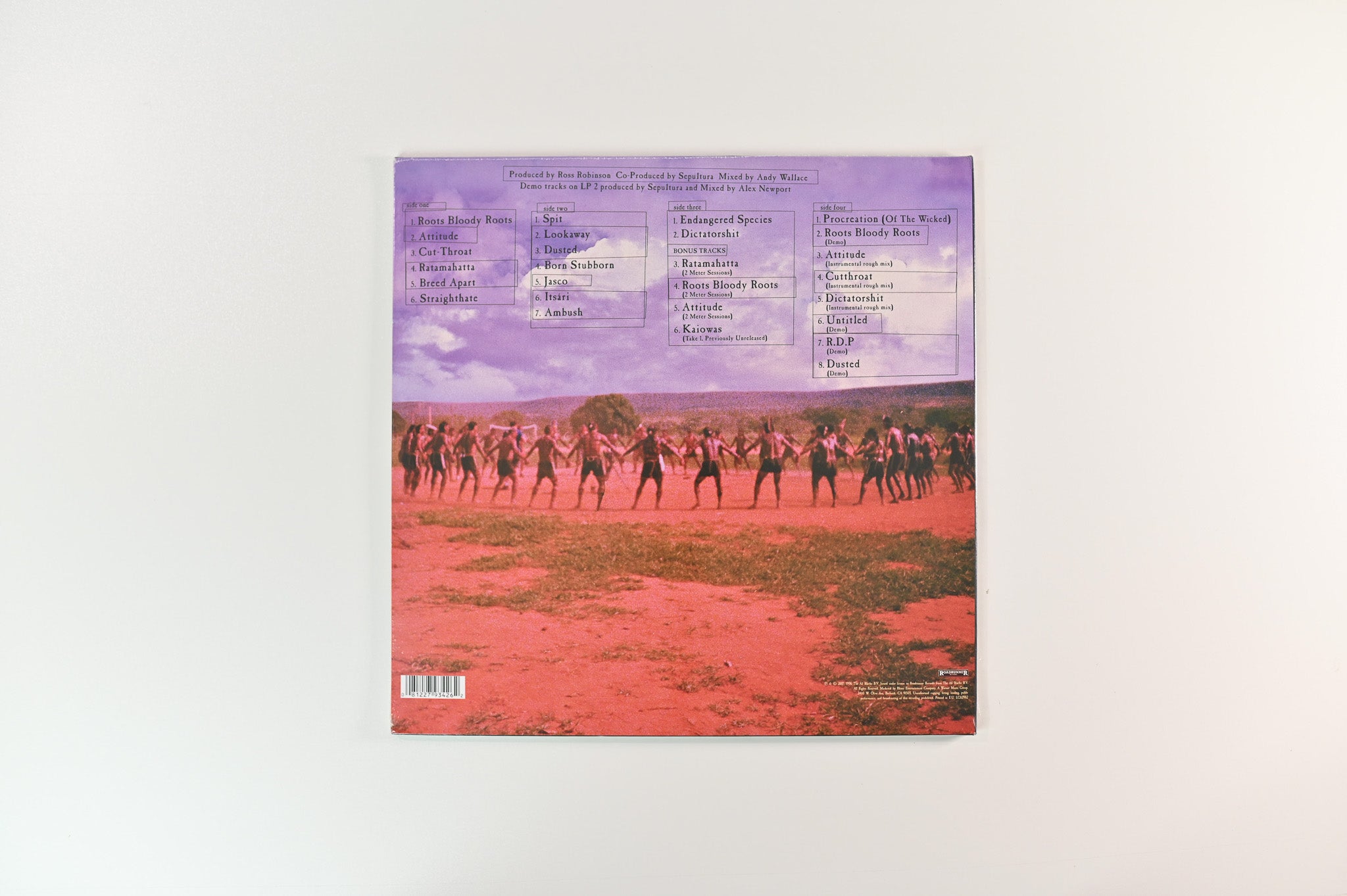 Sepultura - Roots on Roadrunner 180 Gram Reissue Sealed