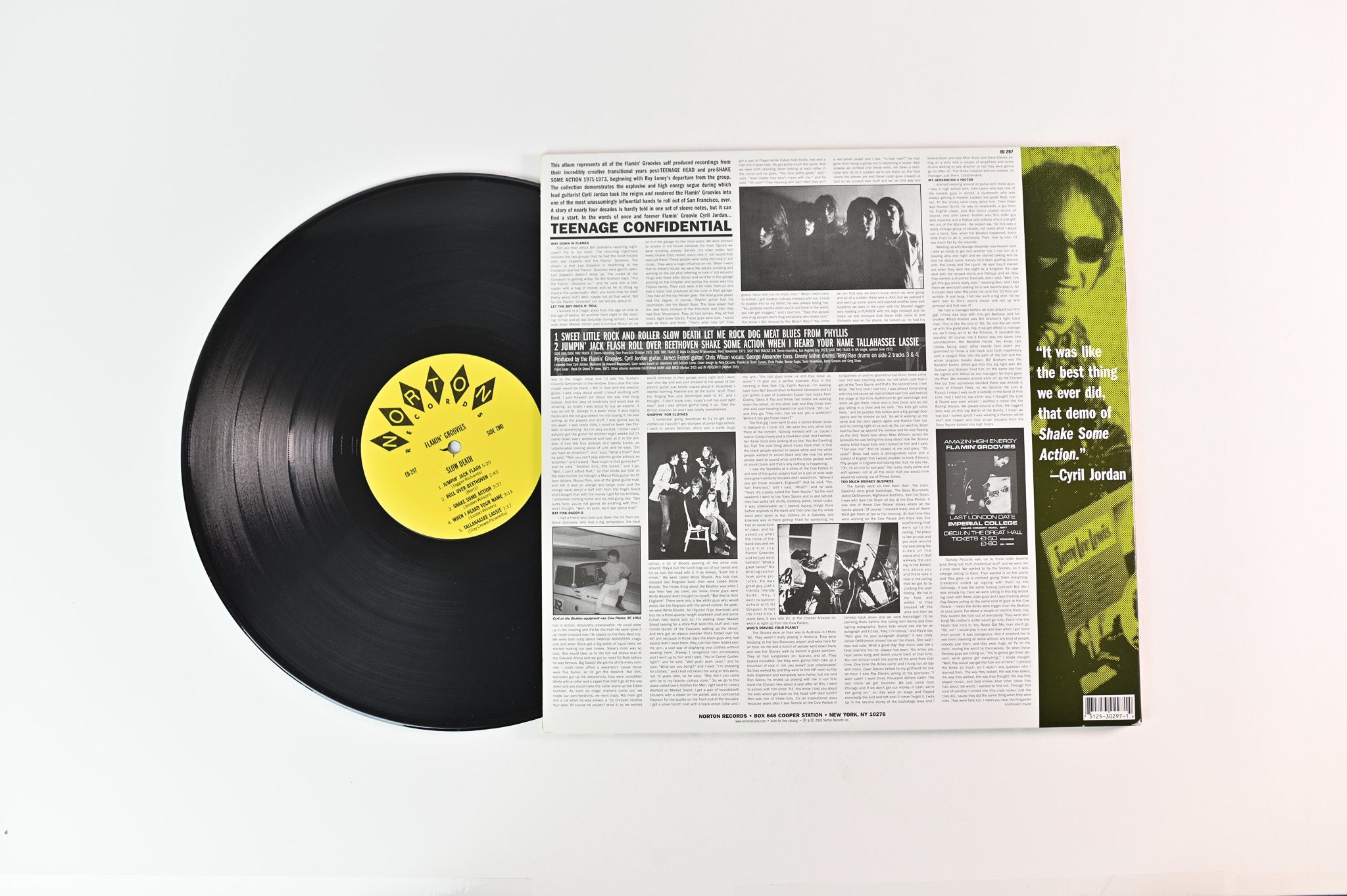 The Flamin' Groovies - Slow Death (Amazing High Energy Rock N' Roll 1971-73!) on Norton