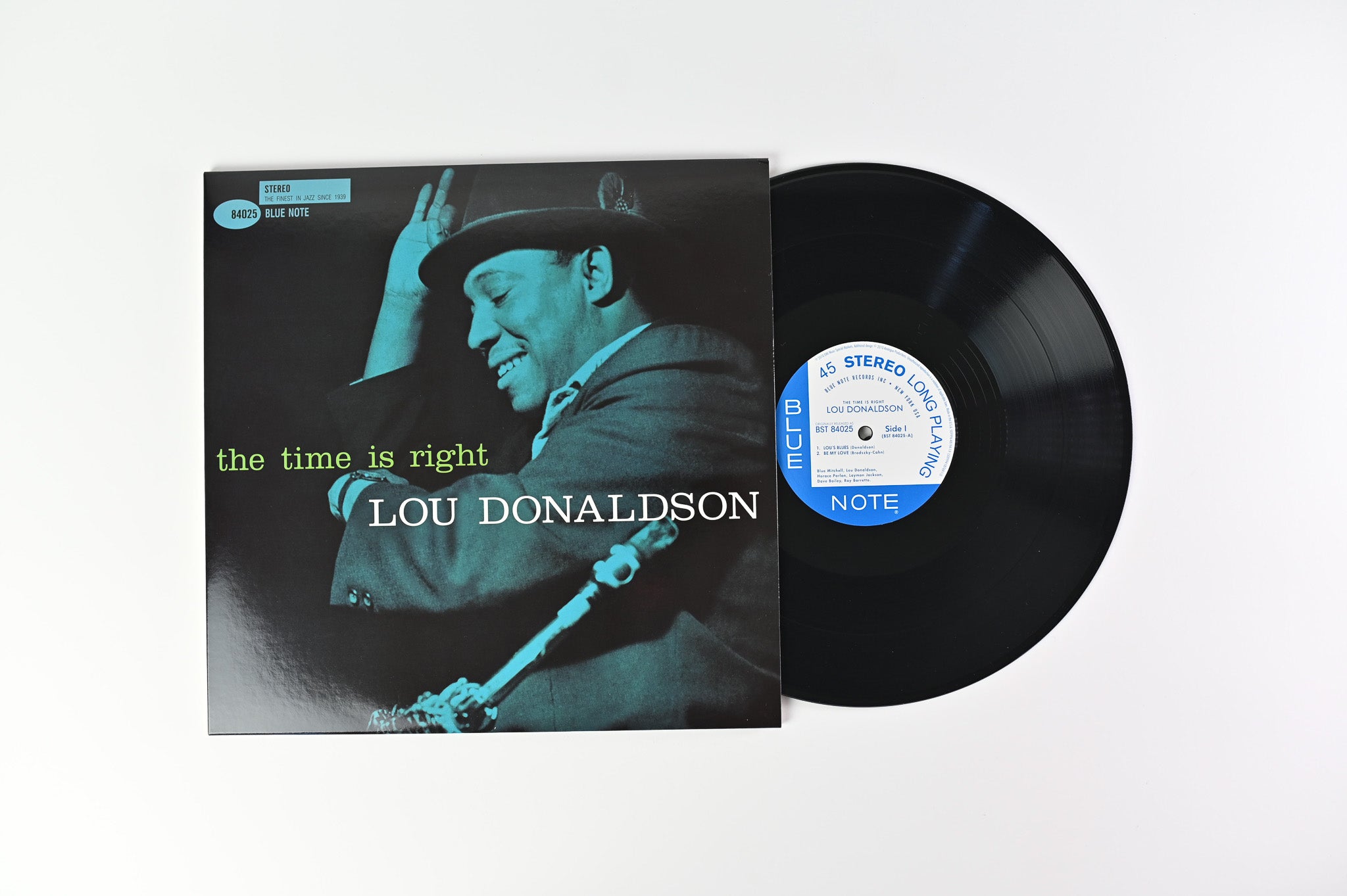 Lou Donaldson - The Time Is Right on Blue Note Analogue Productions Numbered Reissue 45 RPM
