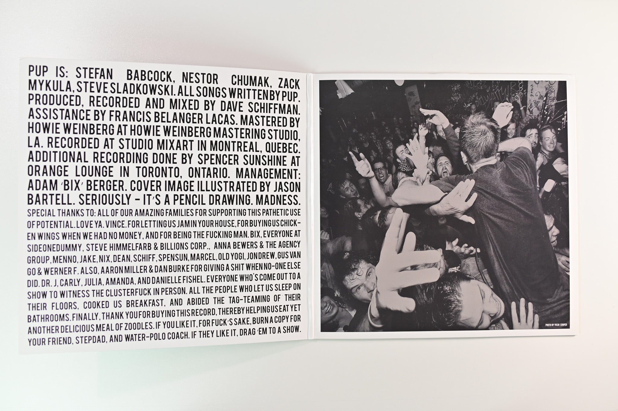 PUP - PUP on SideOneDummy Green/White Starburst Reissue