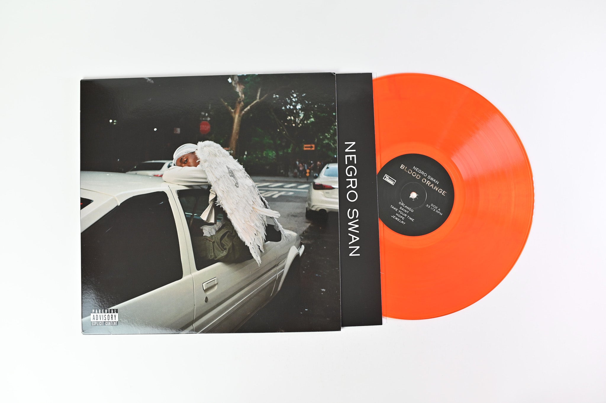Blood Orange - Negro Swan on Domino Deluxe Edition Orange Vinyl