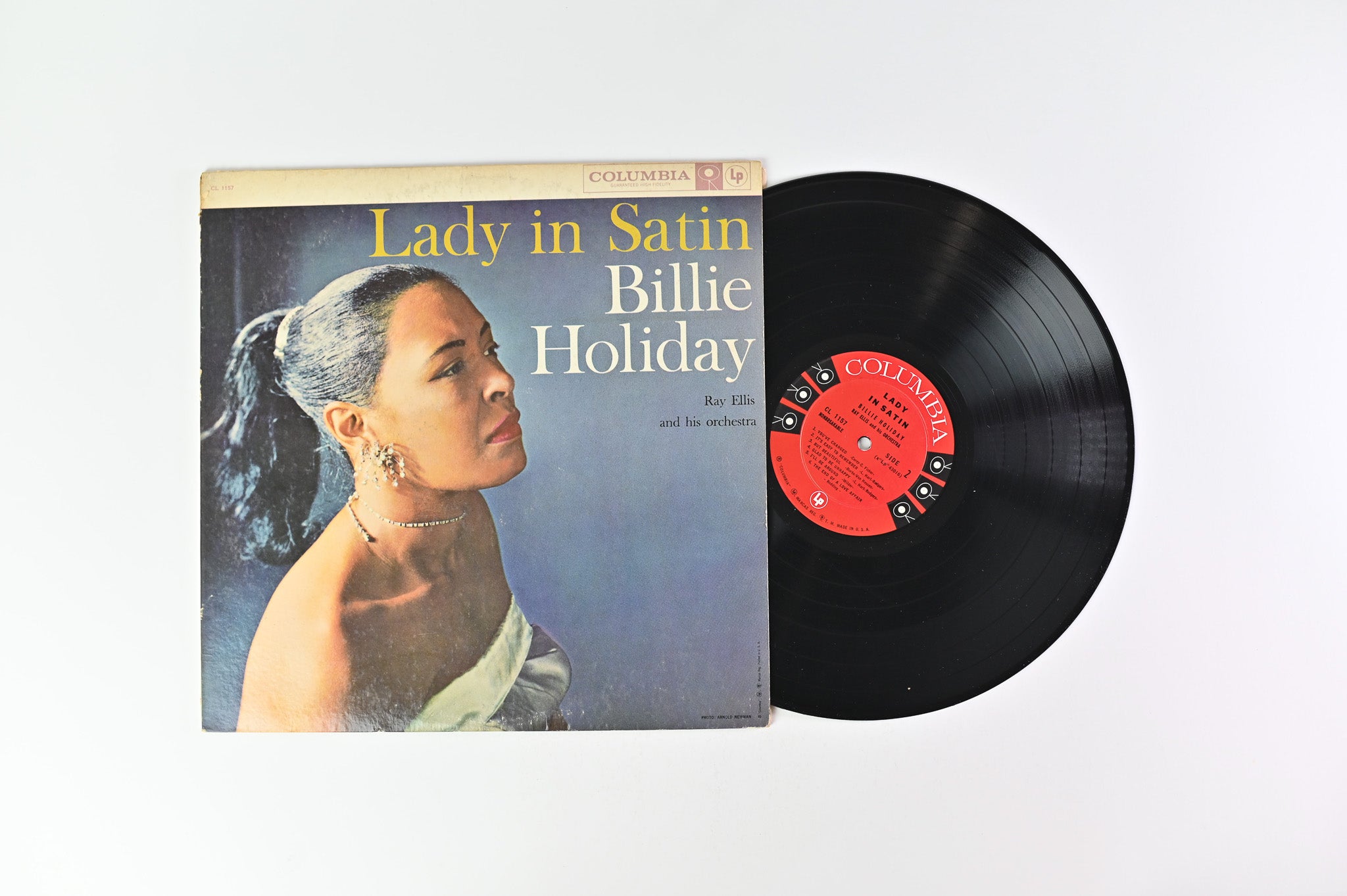 Billie Holiday - Lady In Satin on Columbia Mono 6 Eye
